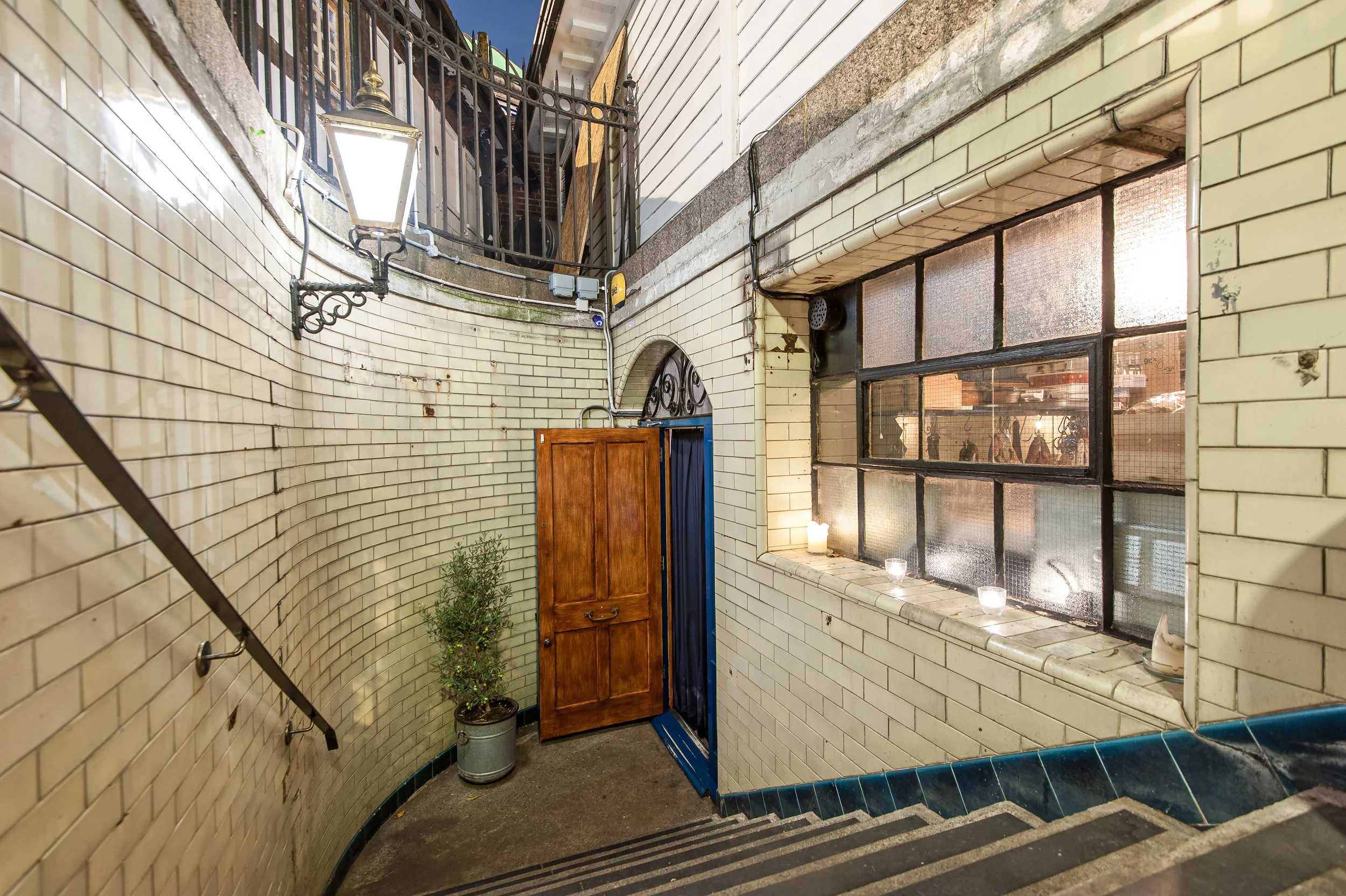 Subterranean wine bar conversion beside Clapham Common station