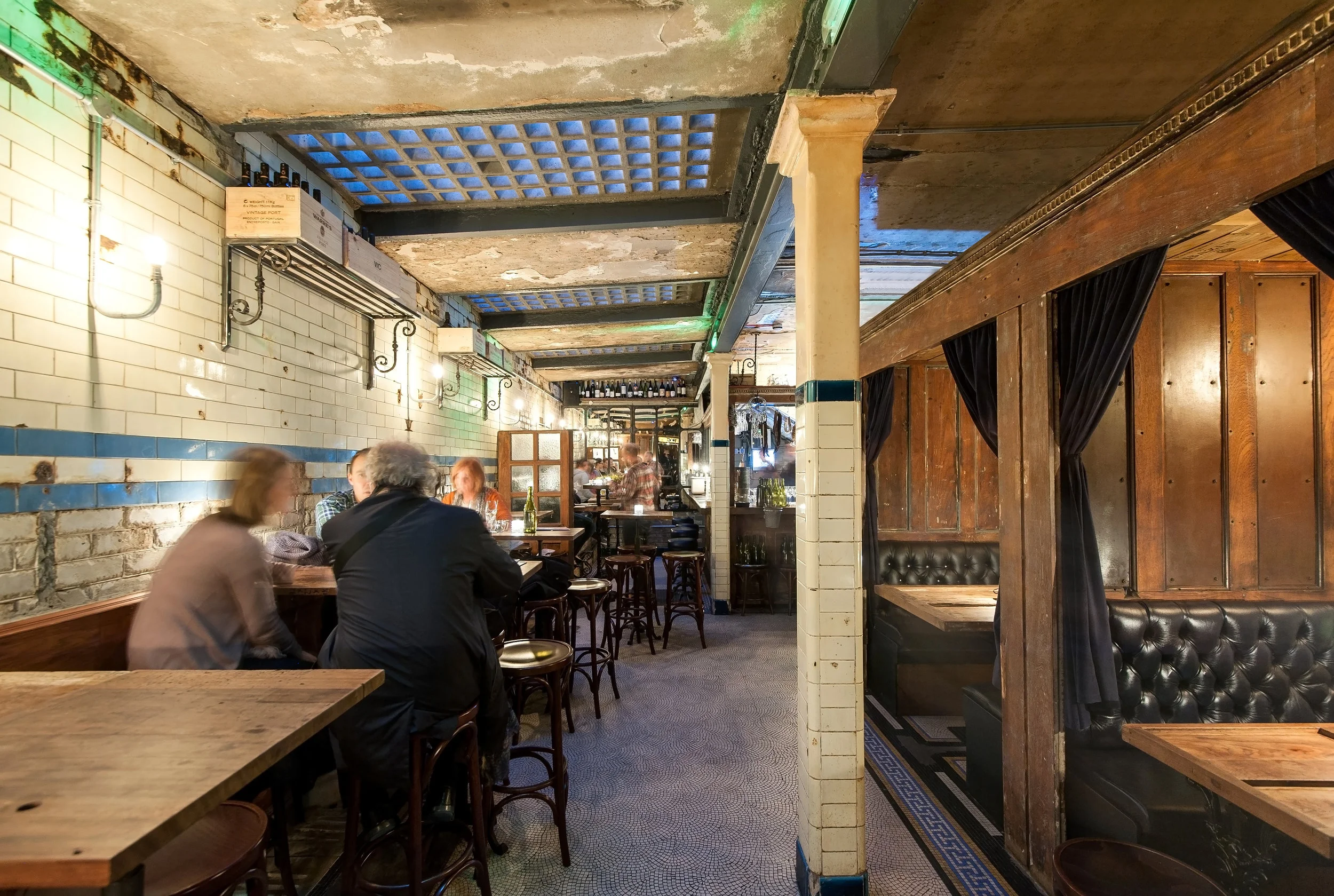 Hospitality interior design at Clapham Common South Side by Barnes Design