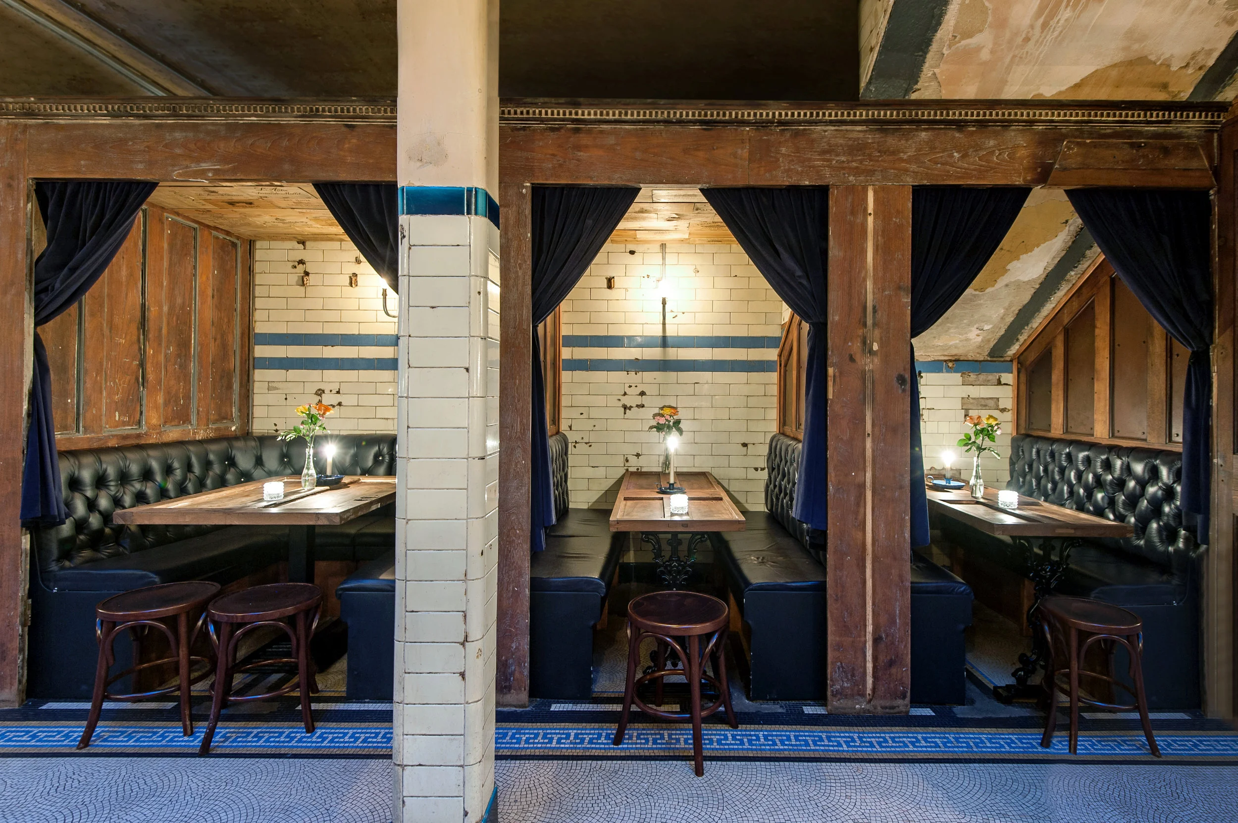 Hospitality interior design at Clapham Common South Side by Barnes Design
