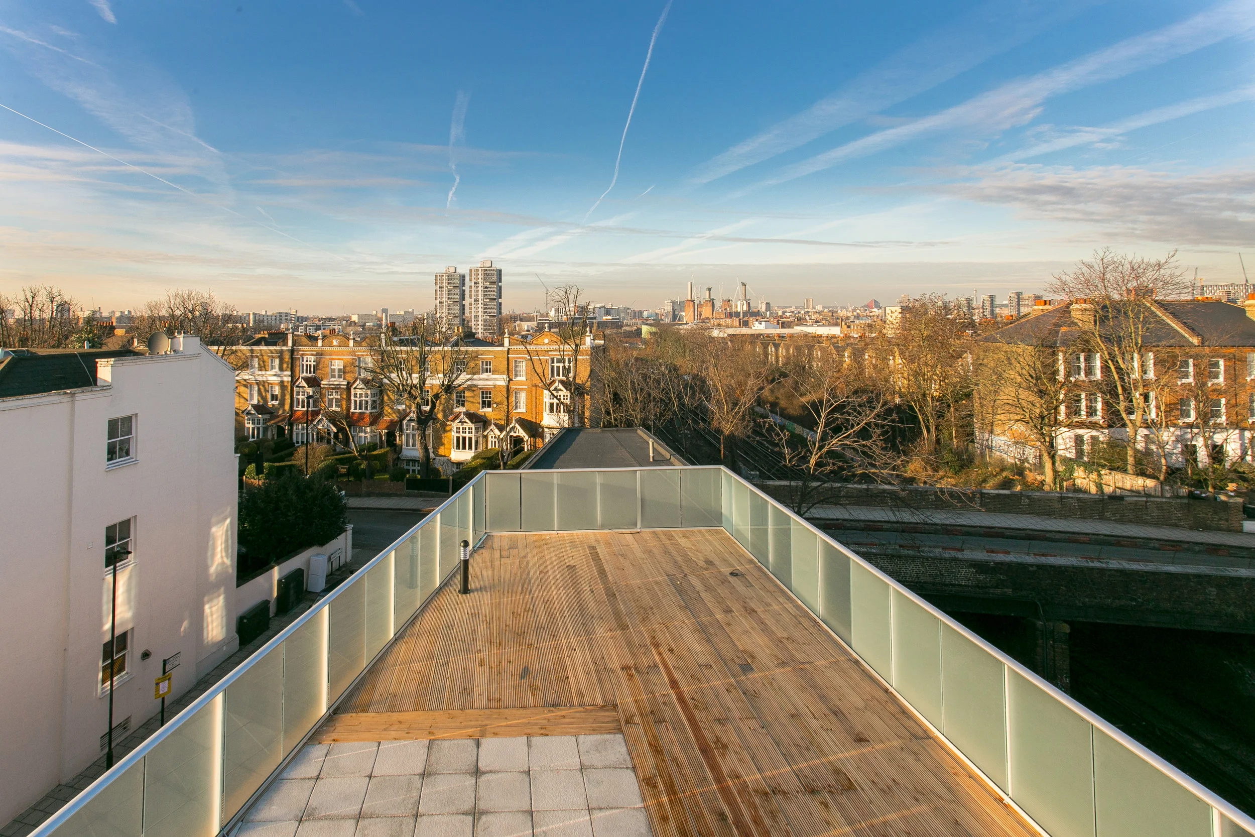 Lark Hall Quarter development roof terrace