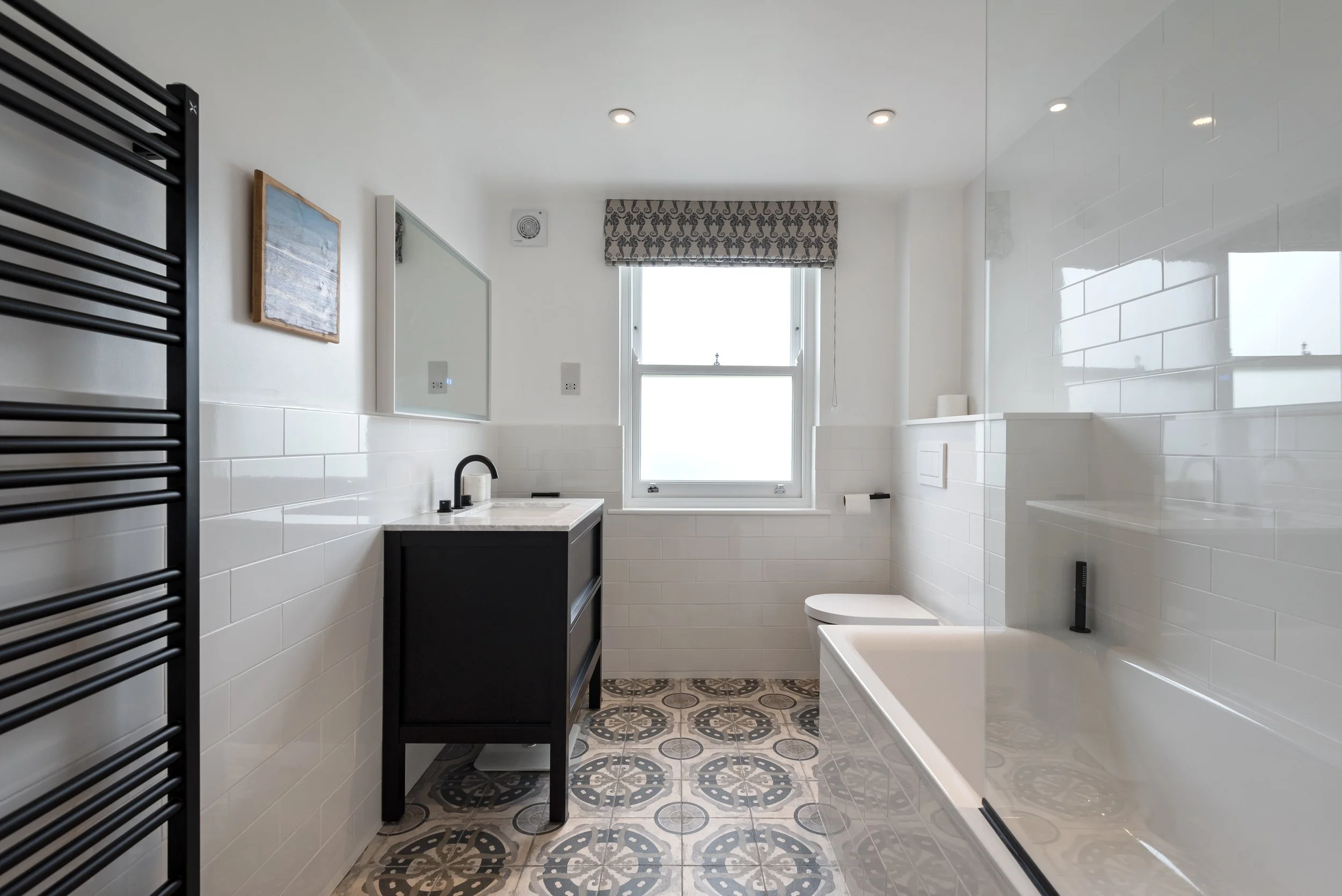 barnes design | full house refurbishment geraldine road | Bathroom
