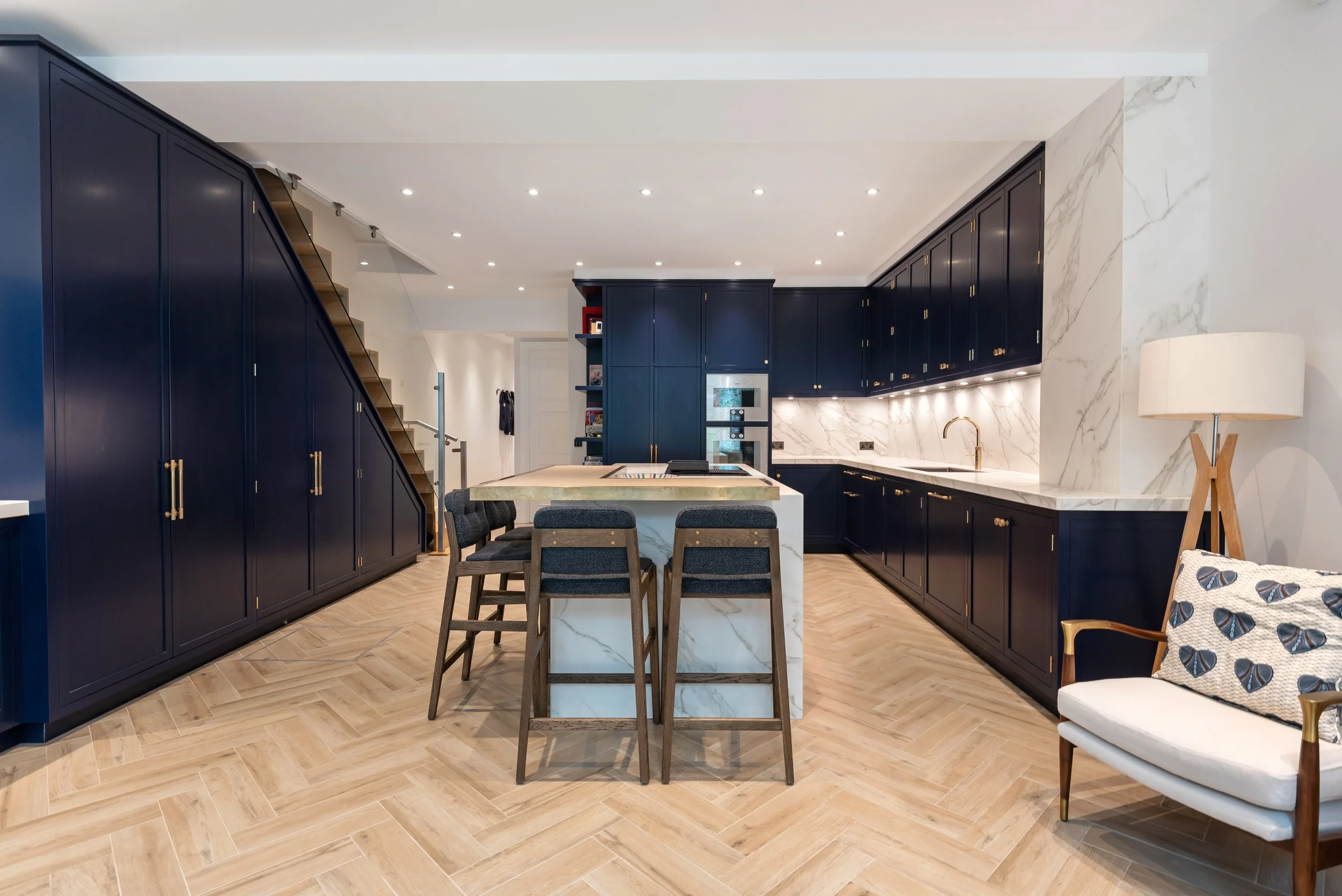 barnes design | full house refurbishment geraldine road | kitchen Diner