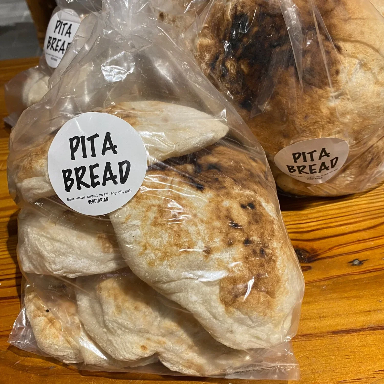 Freshly Baked Pita Bread