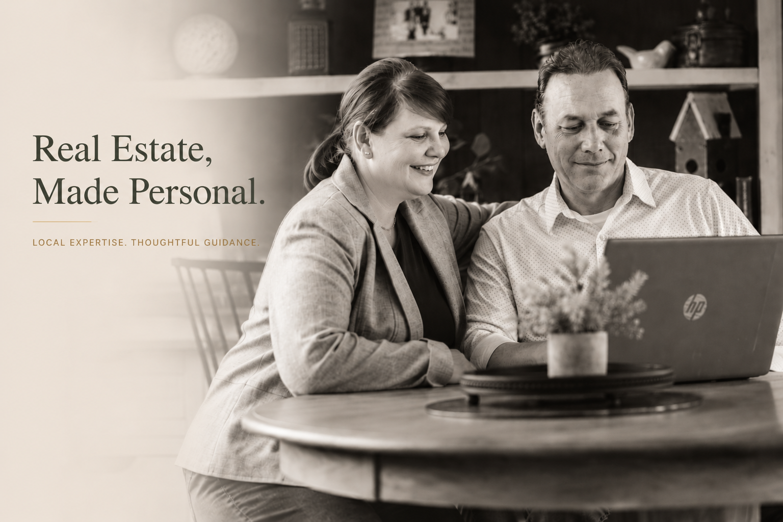Joel and Annie Vernier of The Vernier Home Team, local real estate professionals serving Davie County and the greater Winston-Salem area of North Carolina.