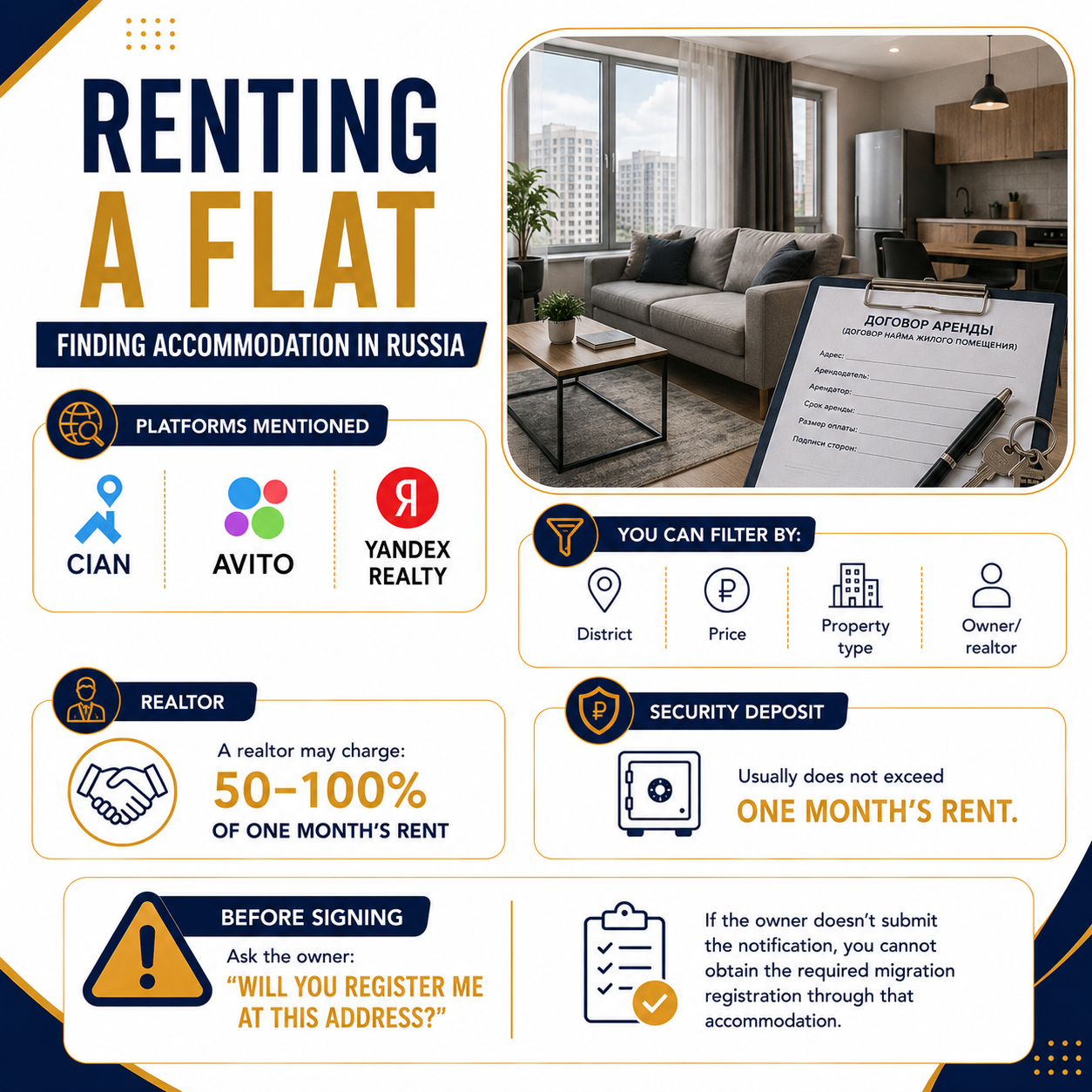 Renting A Flat in Russia