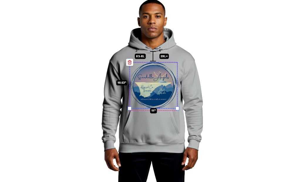 Sneedville Angels Logo Hoodie