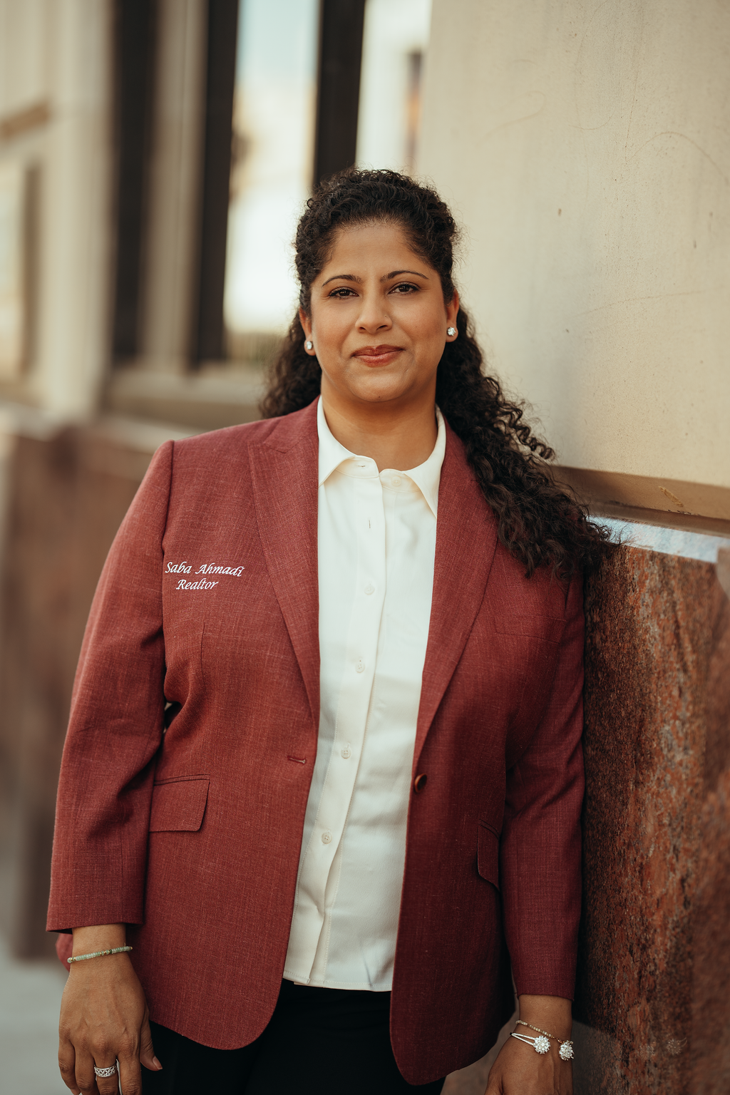 Saba Ahmadi, Tucson local and Realtor, visiting historic Downtown Tucson