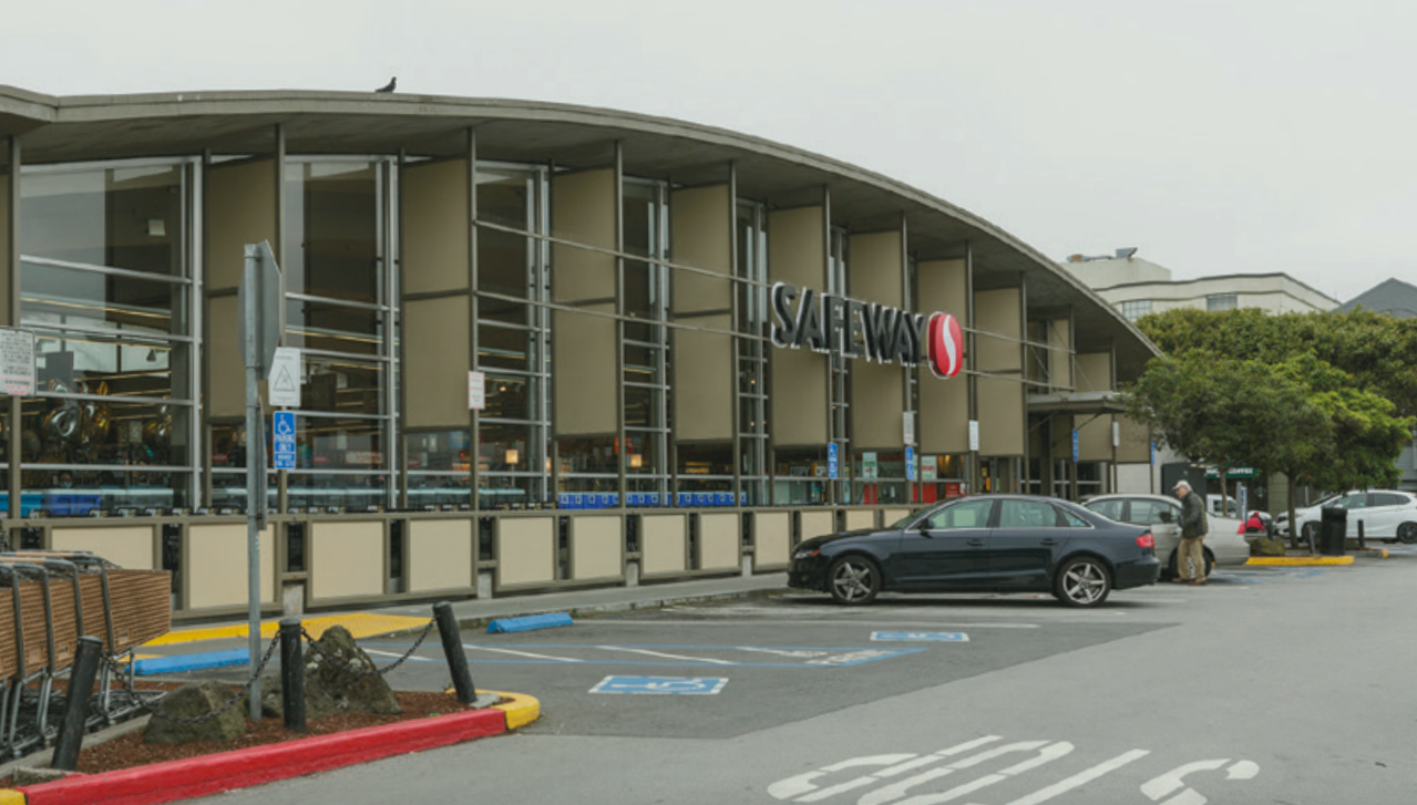 Marina Safeway grocery store.