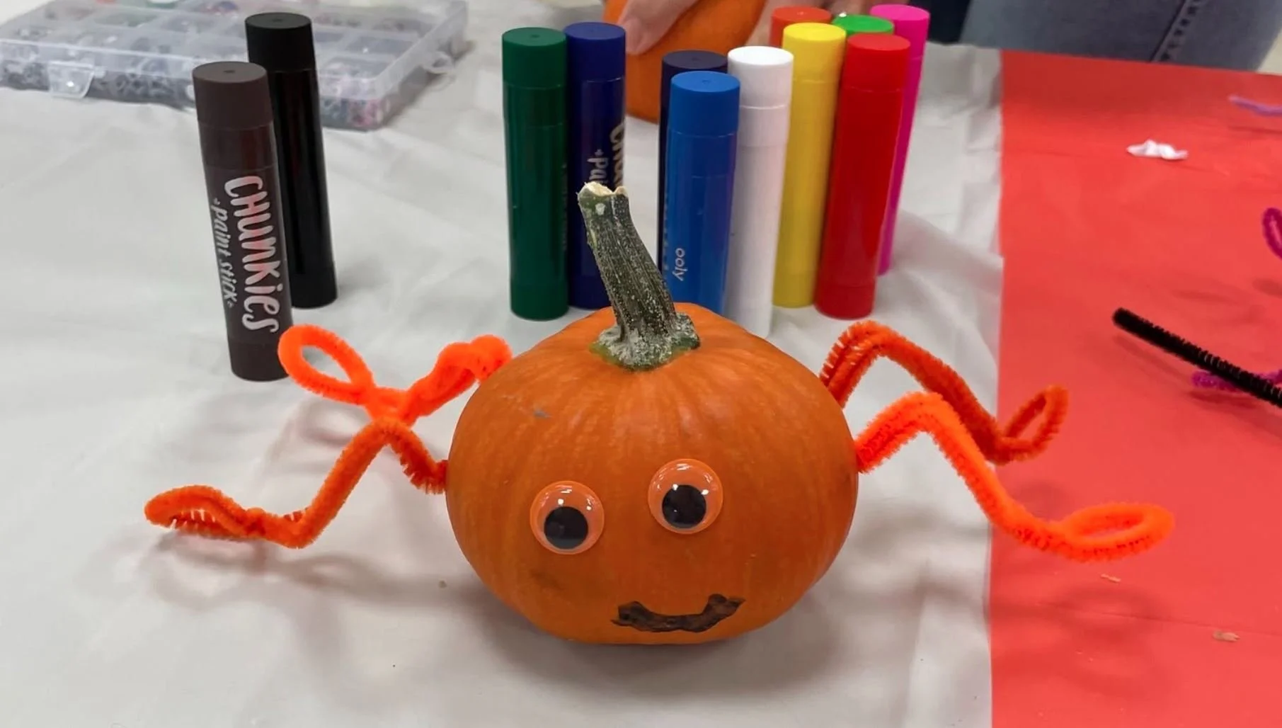 Pumpkin Painting at the Patch
