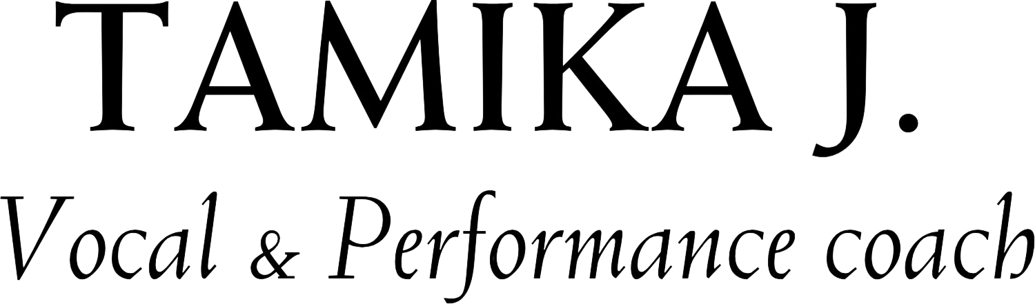 Tamika J.’s Vocal &amp; Performance Coaching