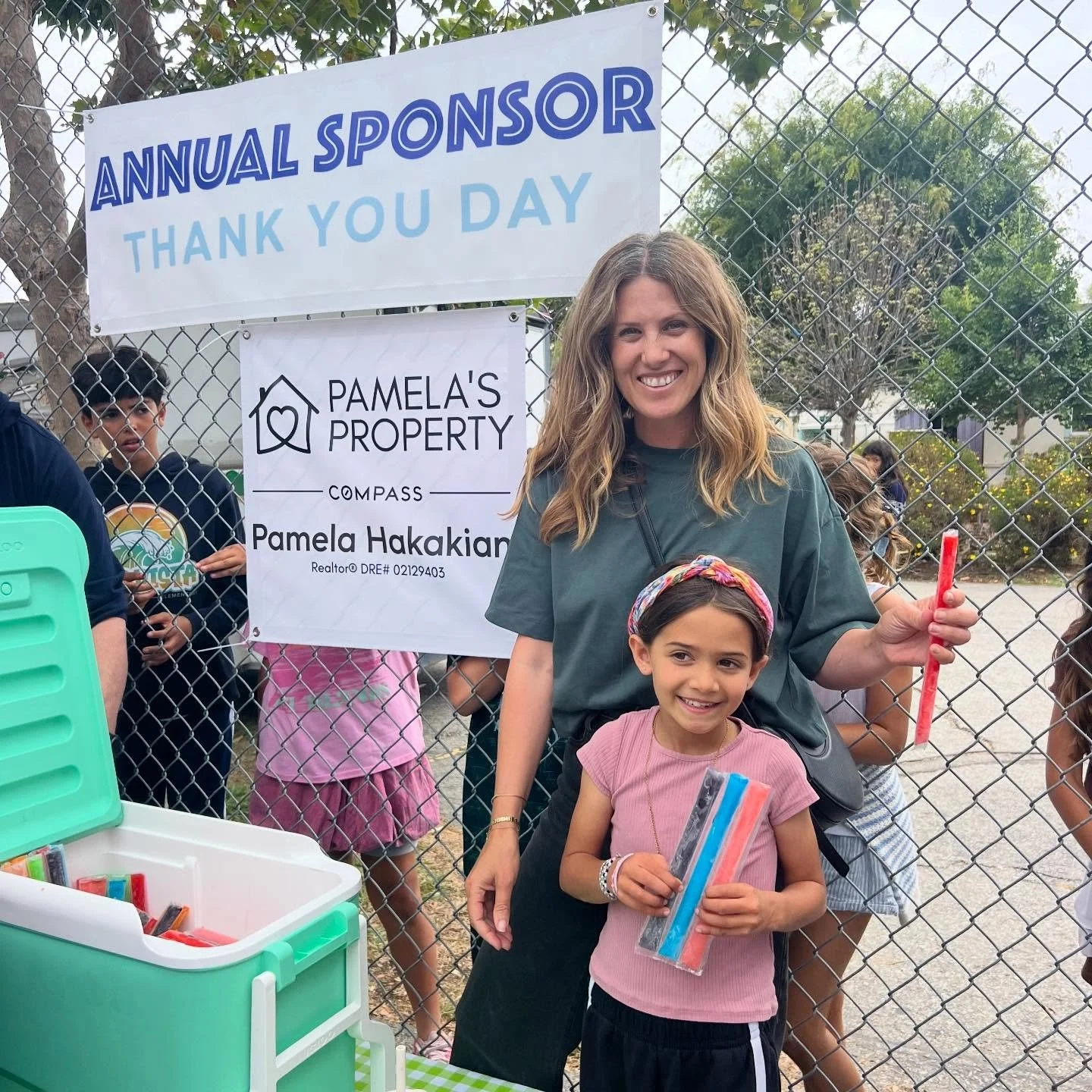 Thank you to our very own MVE parent and local realtor, Pamela Hakakian of Pamela&rsquo;s Property @pamelasproperty , for treating our MVE students to popsicles on Friday☀️🍧

We are incredibly grateful for Pamela&rsquo;s Property generous support as