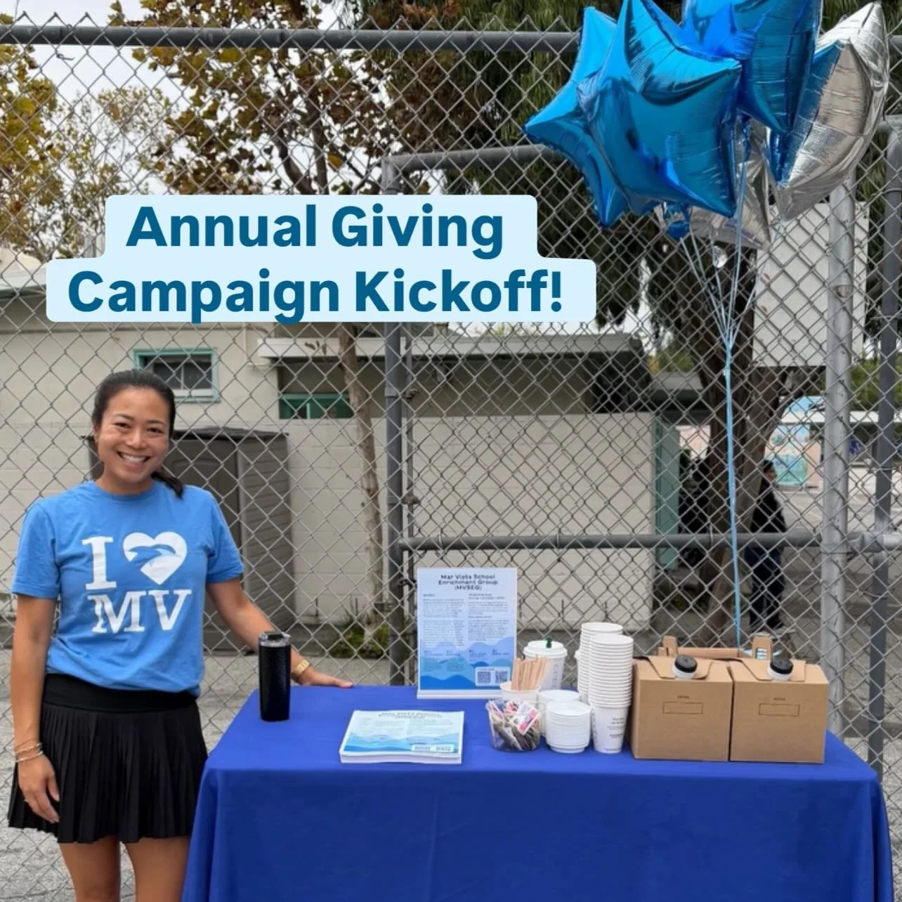 Our Annual Giving Campaign kicks off today! This is our biggest fundraiser of the year and it provides nearly two thirds of our funding to ensure continued enrichments for our children. Flip to next slide to learn more and how to donate. Thank you! ?
