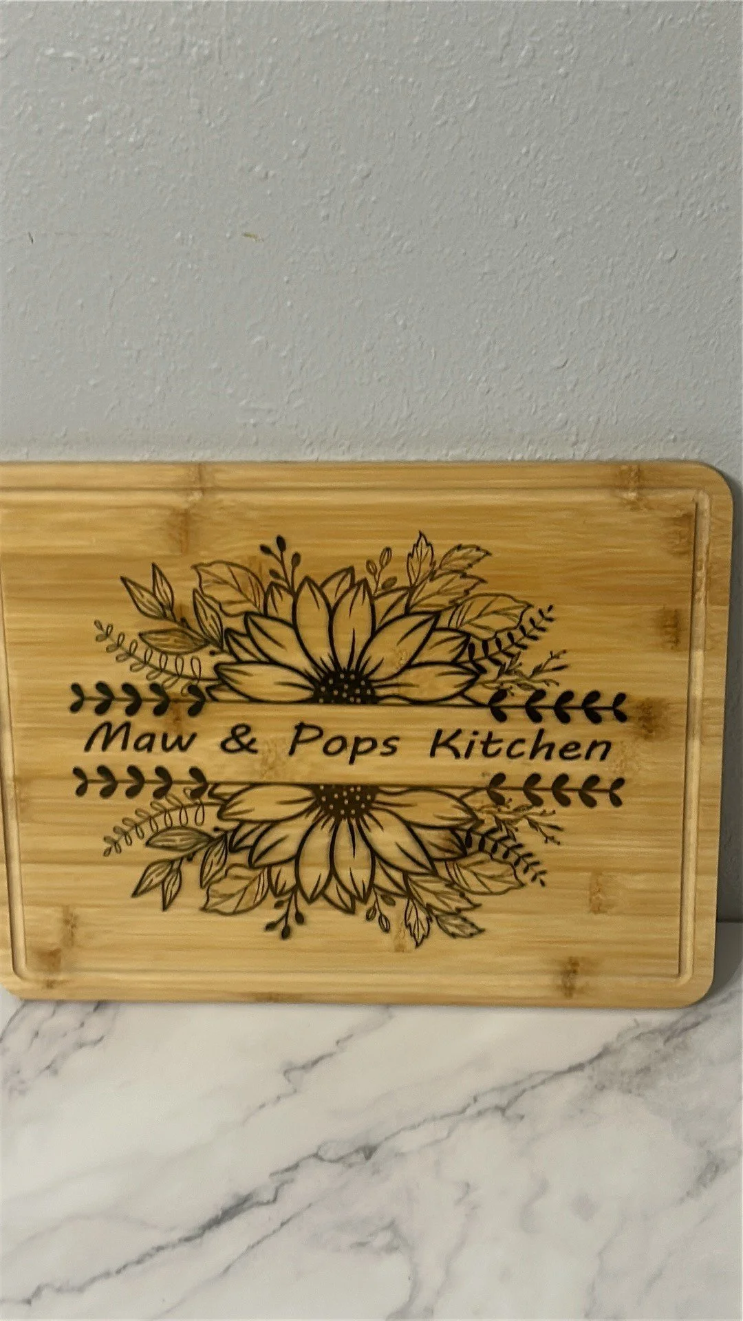 Custom Engraved Cutting Board