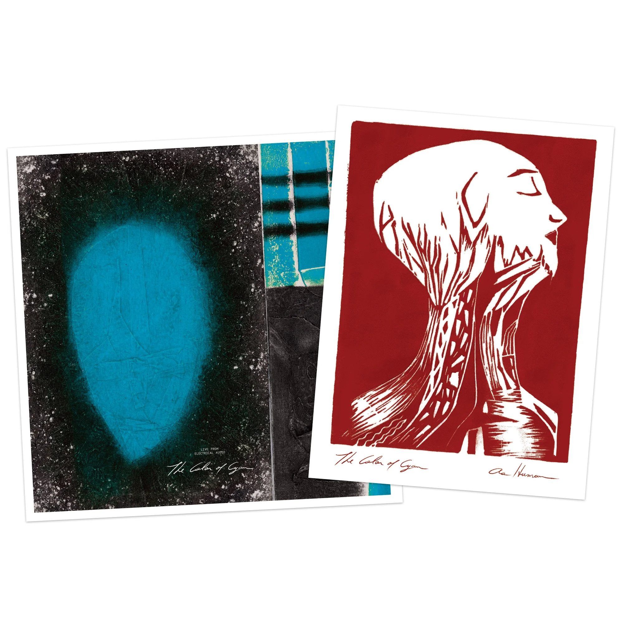 AS HUMAN / LIVE FROM EA STICKERS