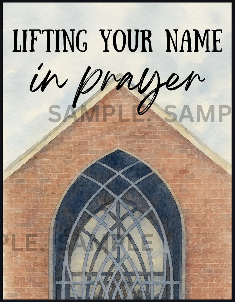 A2 - PRAYER - “Keeping you in my prayers" (Copy)