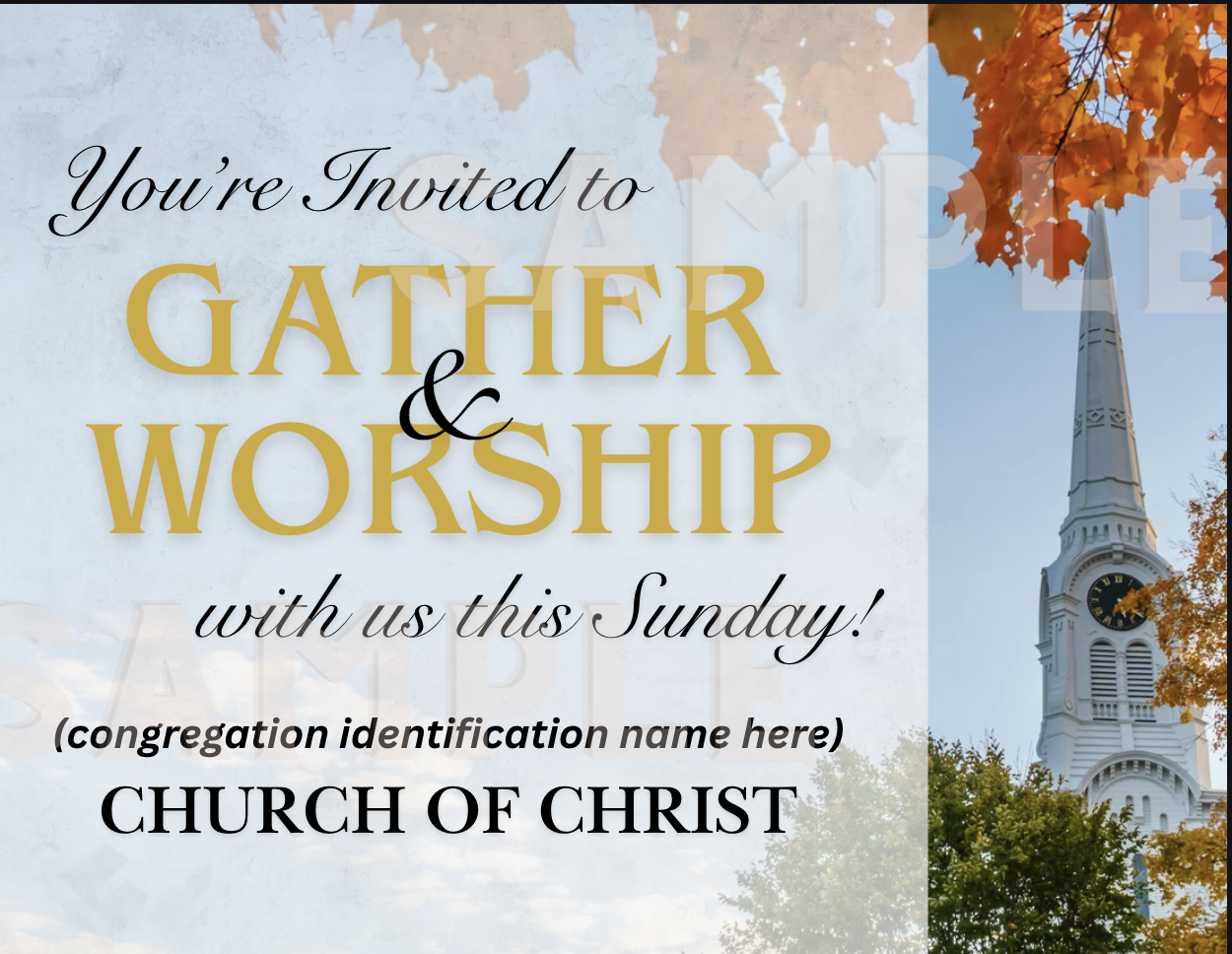FALL INVITATION