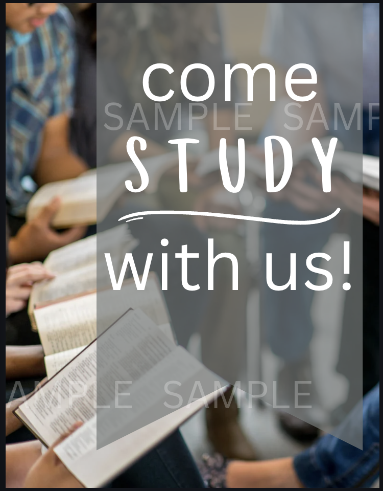 A5 Invitation - Come Study With Us