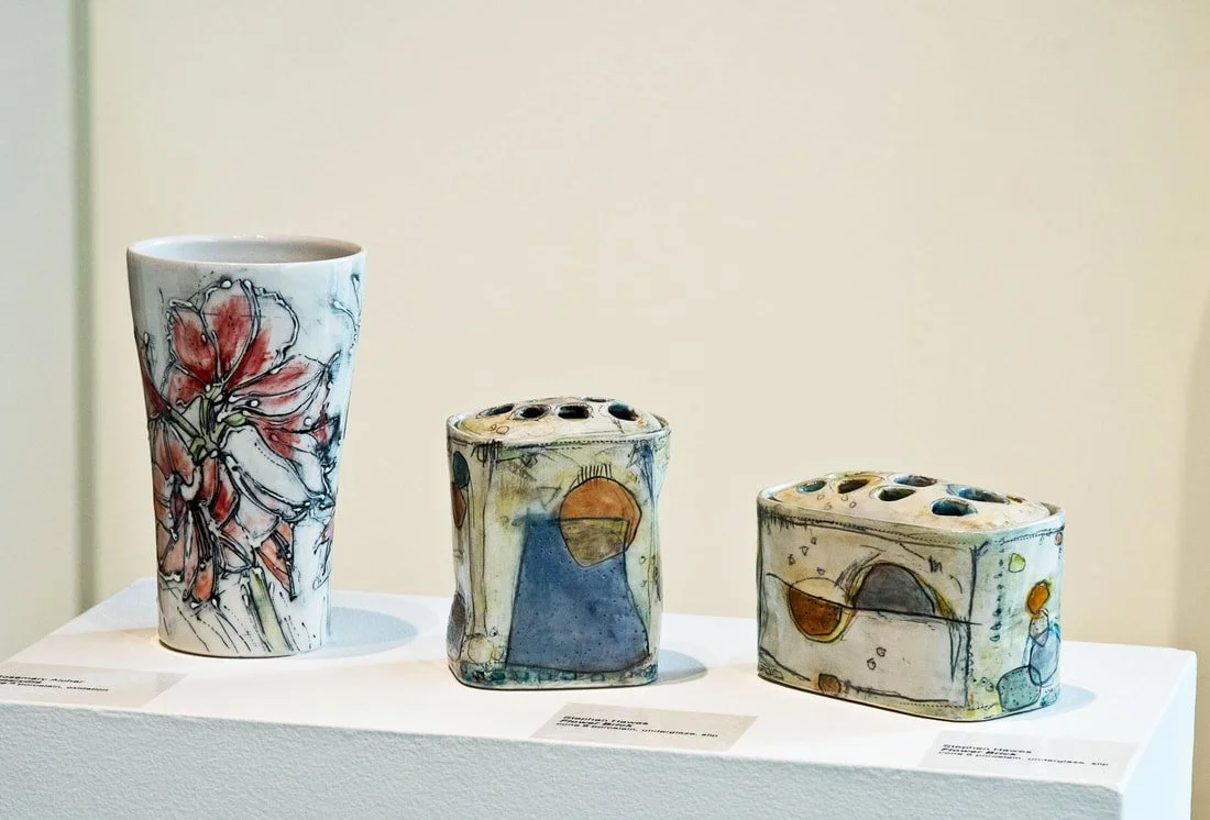 works by Rosemary Aicher and Stephen Hawes