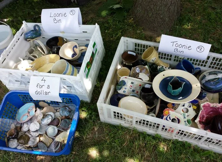 Bargains abound and the money raised goes to local children's charities.