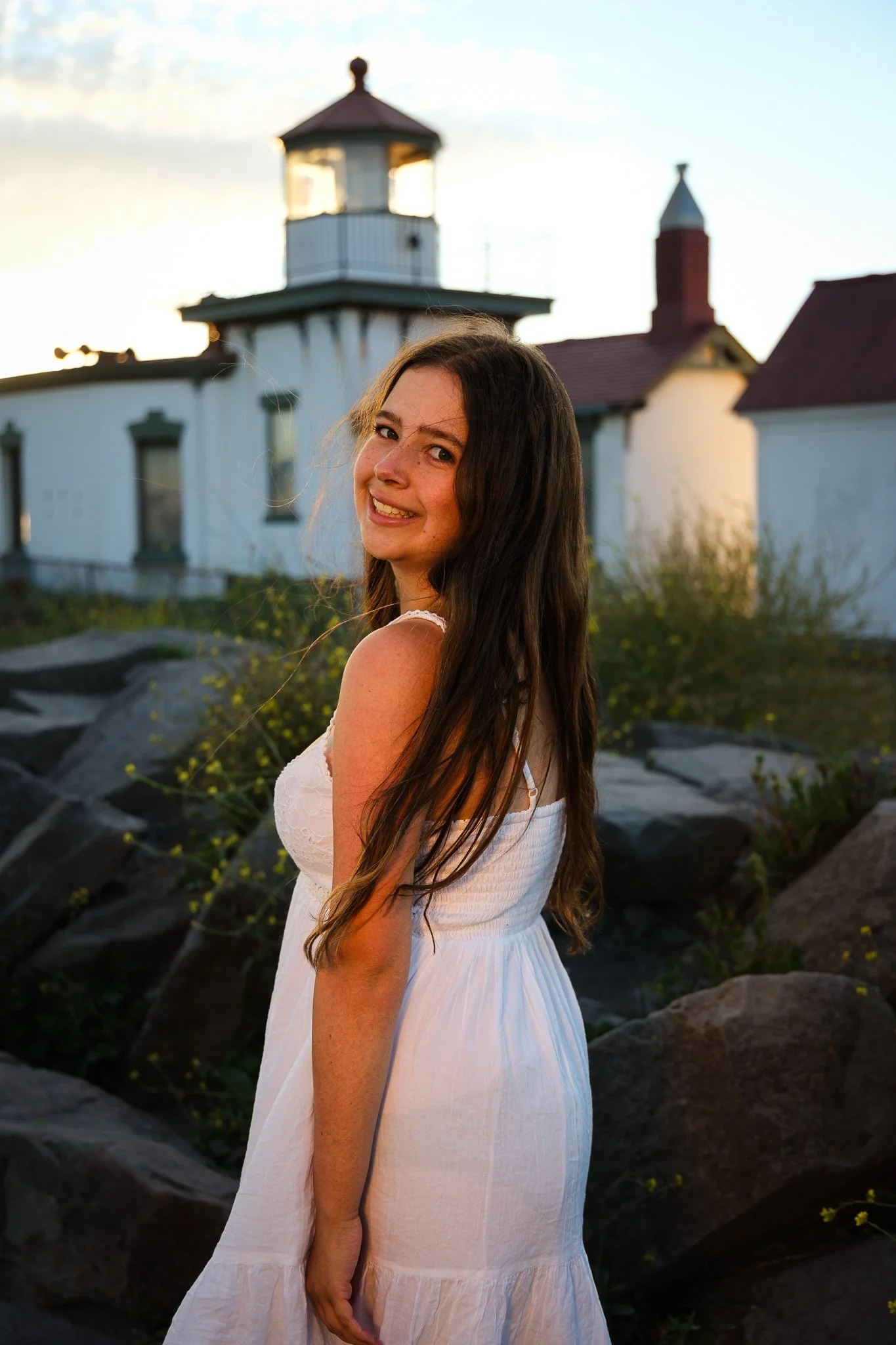 Senior Portrait, West Point Beach 