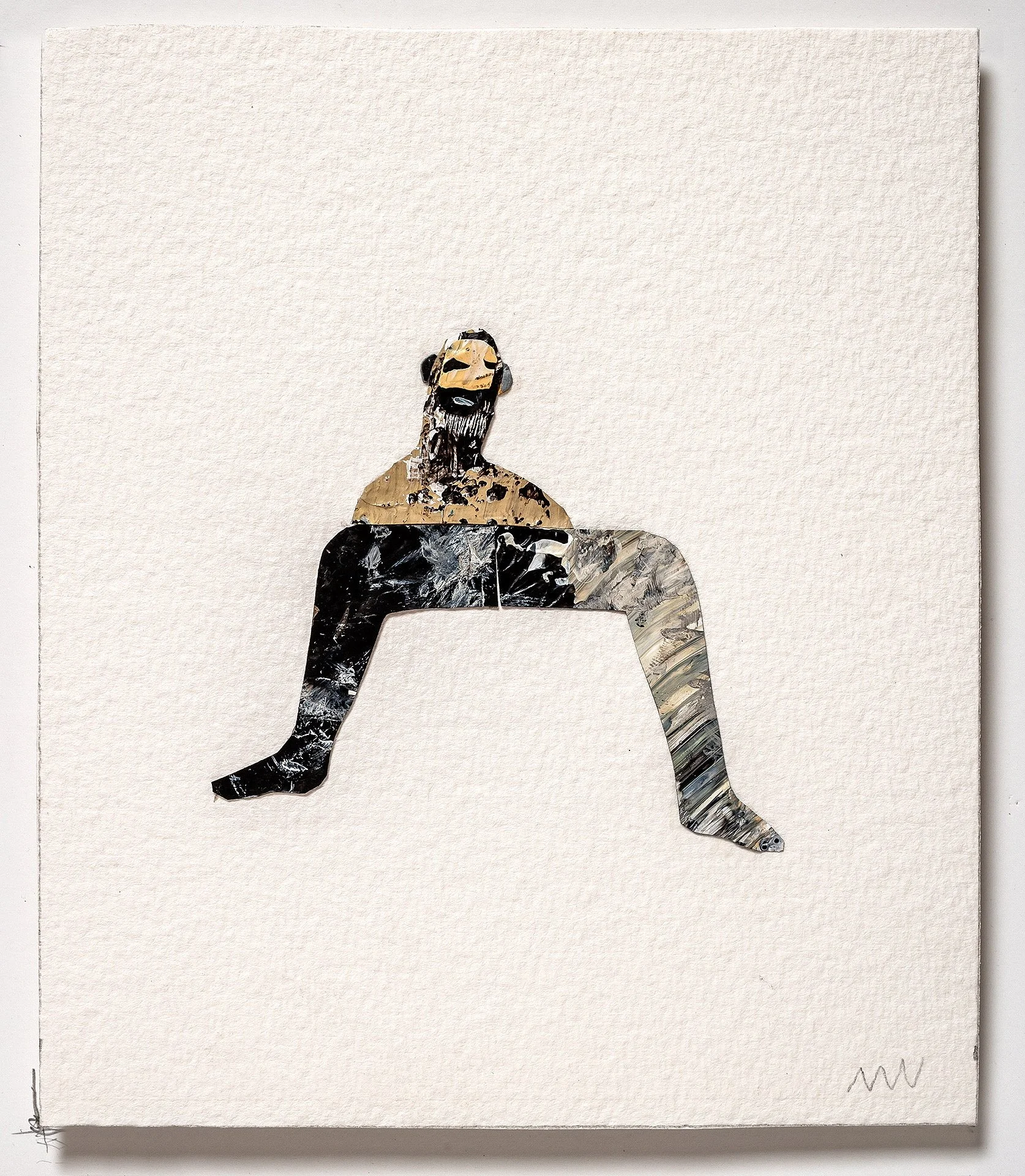 M Westervelt leg room acrylic skin on paper 6"x7" .jpg