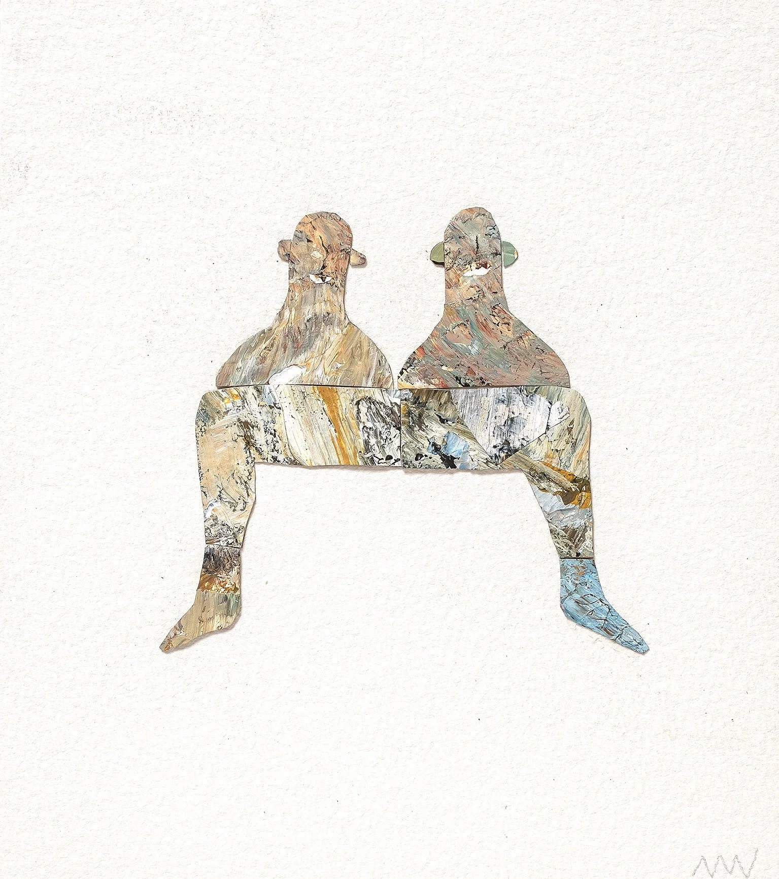 M Westervelt love seat acrylic skin on paper 6"x7".jpg