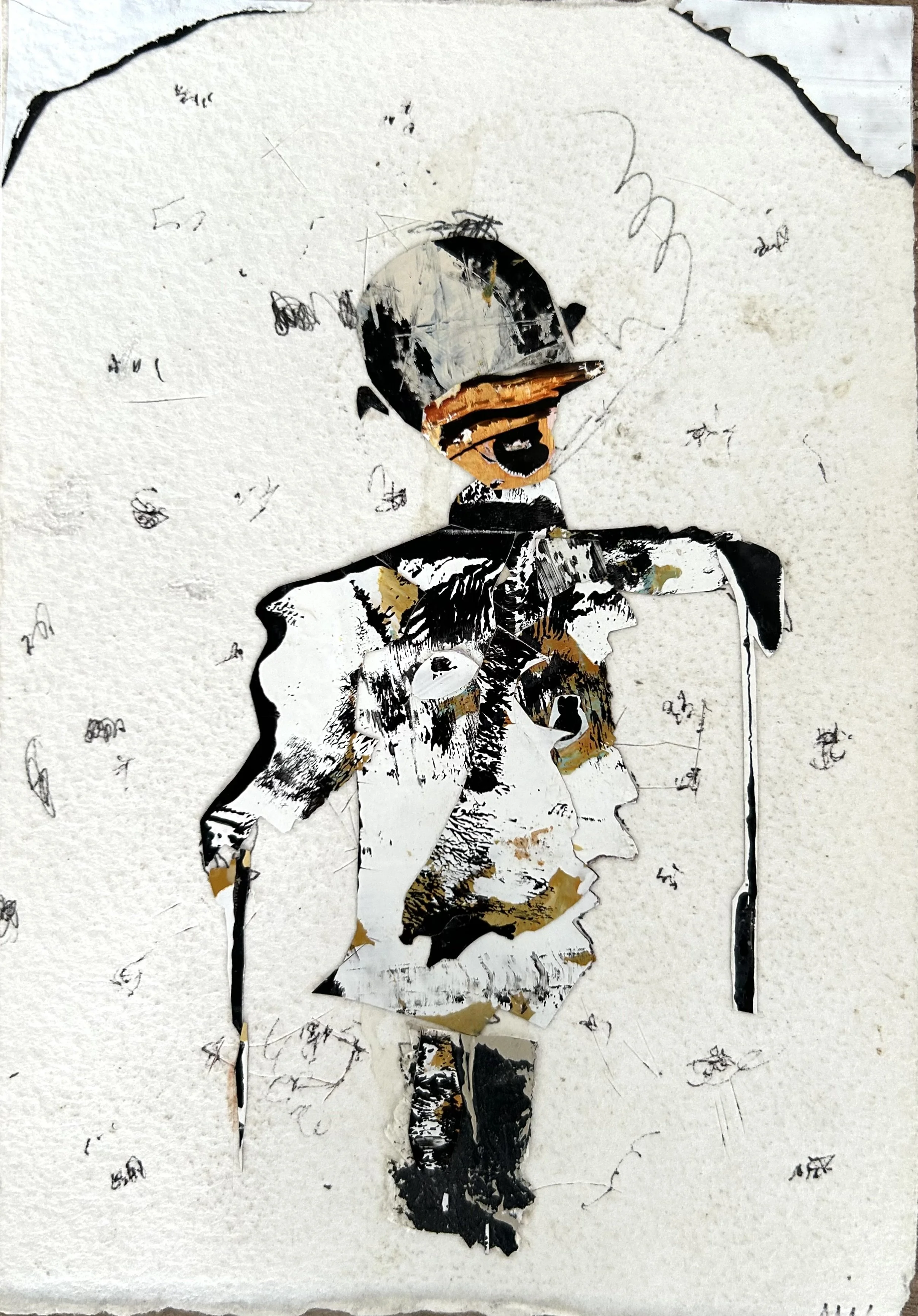 M Westervelt like a duck acrylic skin on paper 5"x7".jpeg