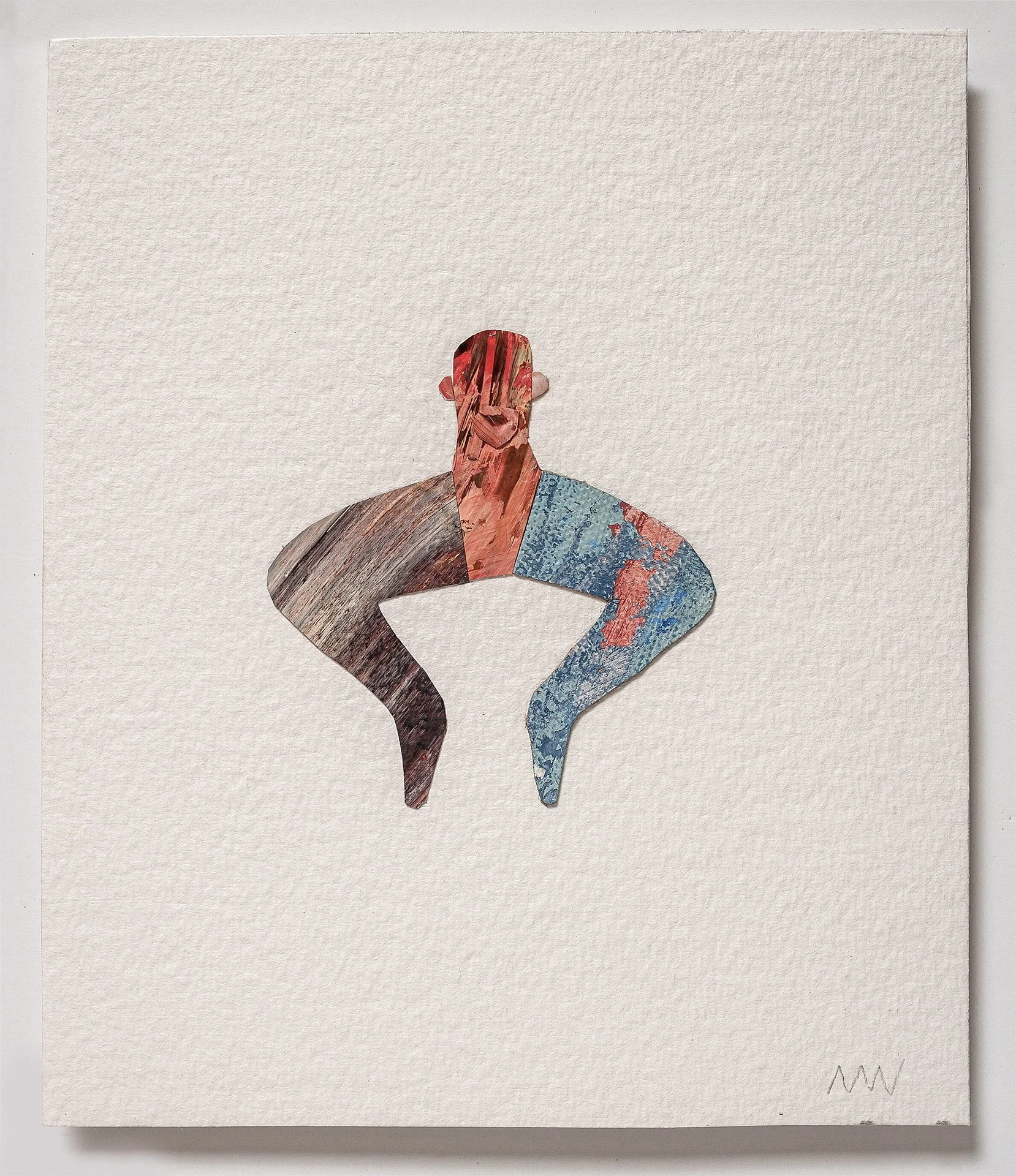 M Westervelt with bangs acryli skin on paper 6"x7" .jpg
