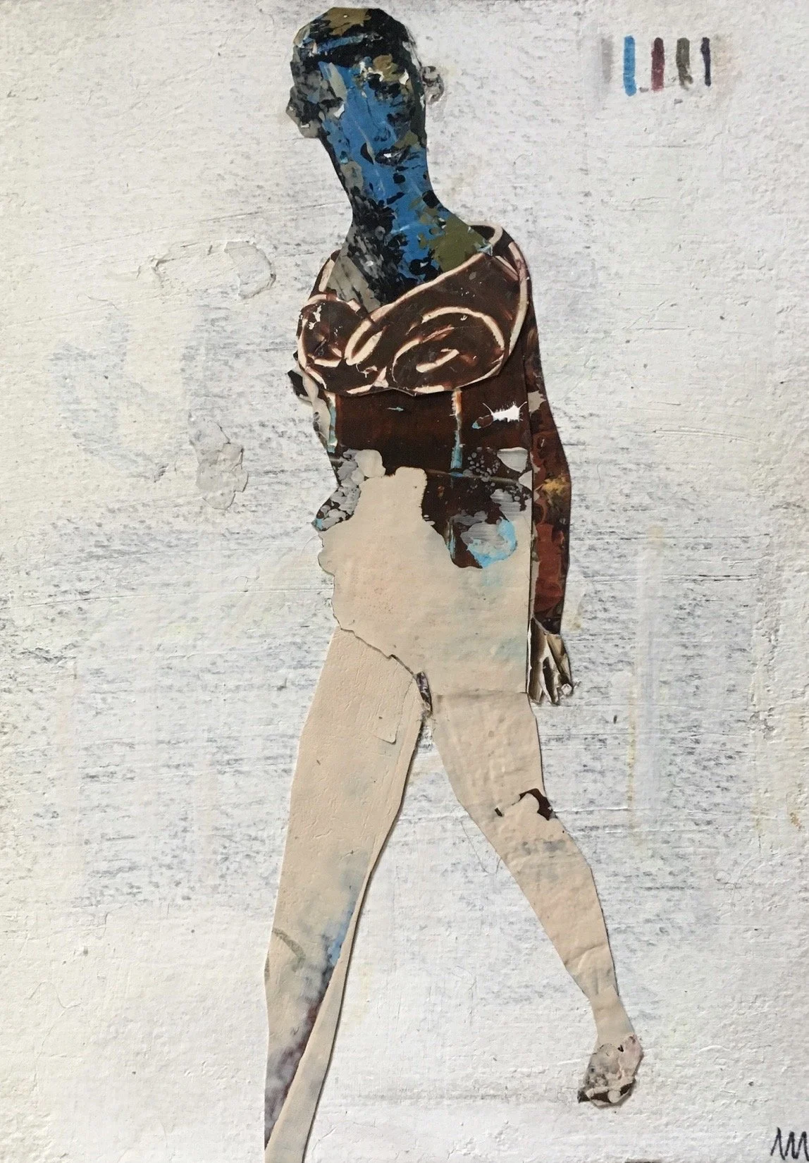 M Westervelt walk on by acrylic skin on paper 5"x7"..jpeg