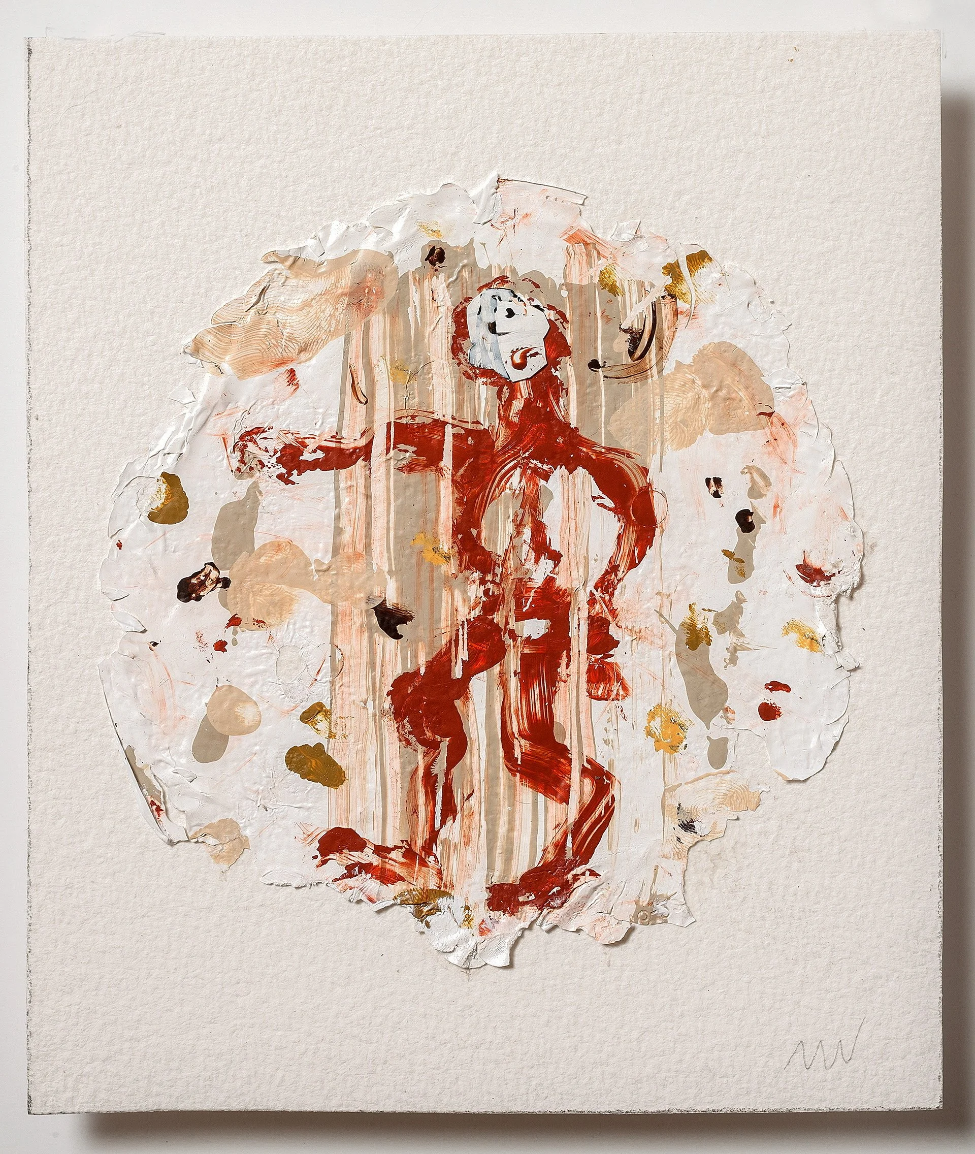 M Westervelt pulled along acrylic skin on paper 6"x7".jpg