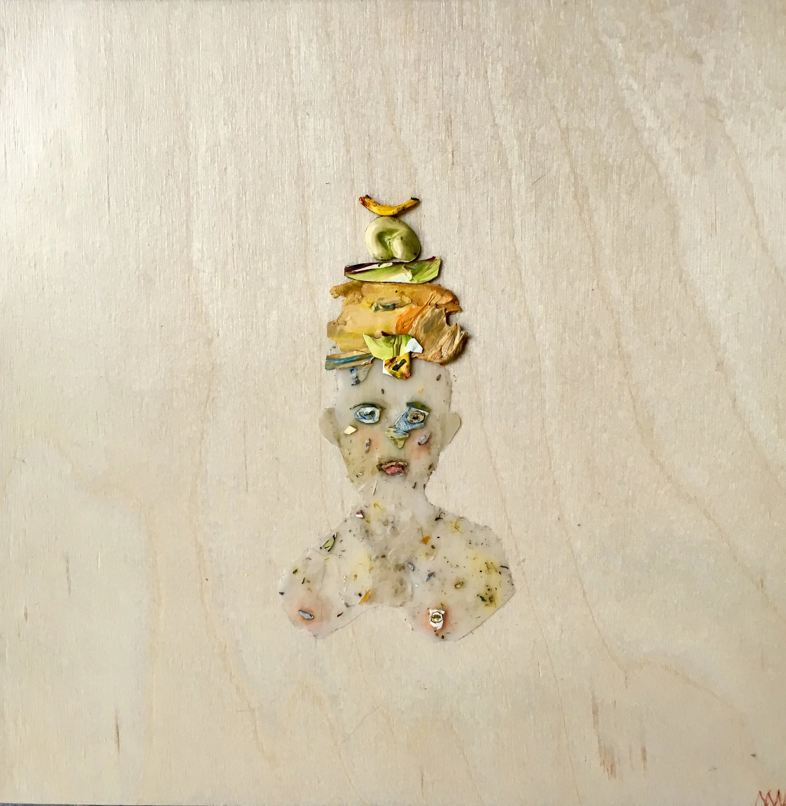 M Westervelt tropical fruit acrylic skin on wood panel 8"x8".JPG