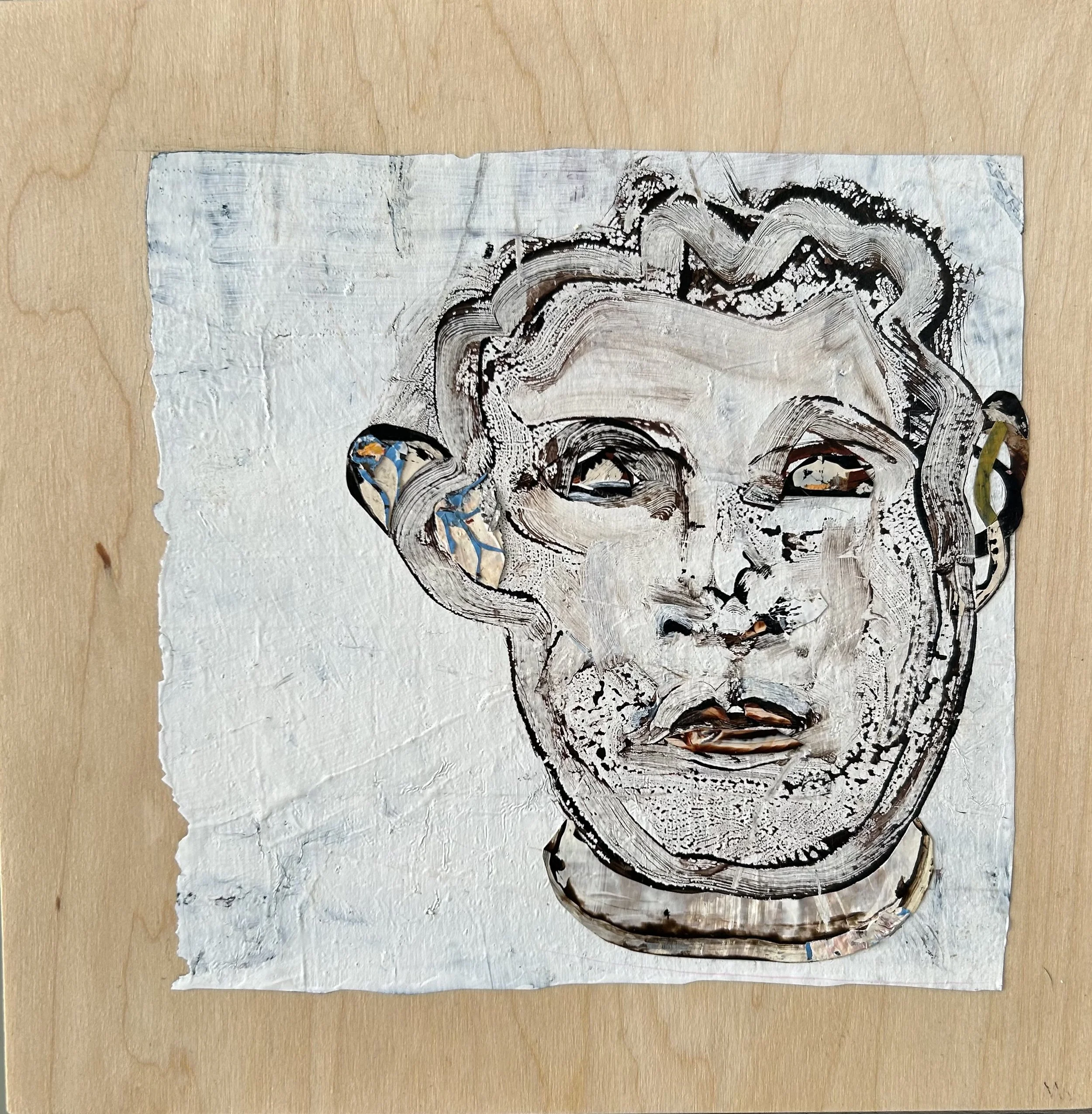 M Westervelt listening to my eyes acrylic skin on wood panel 10"x10".jpeg