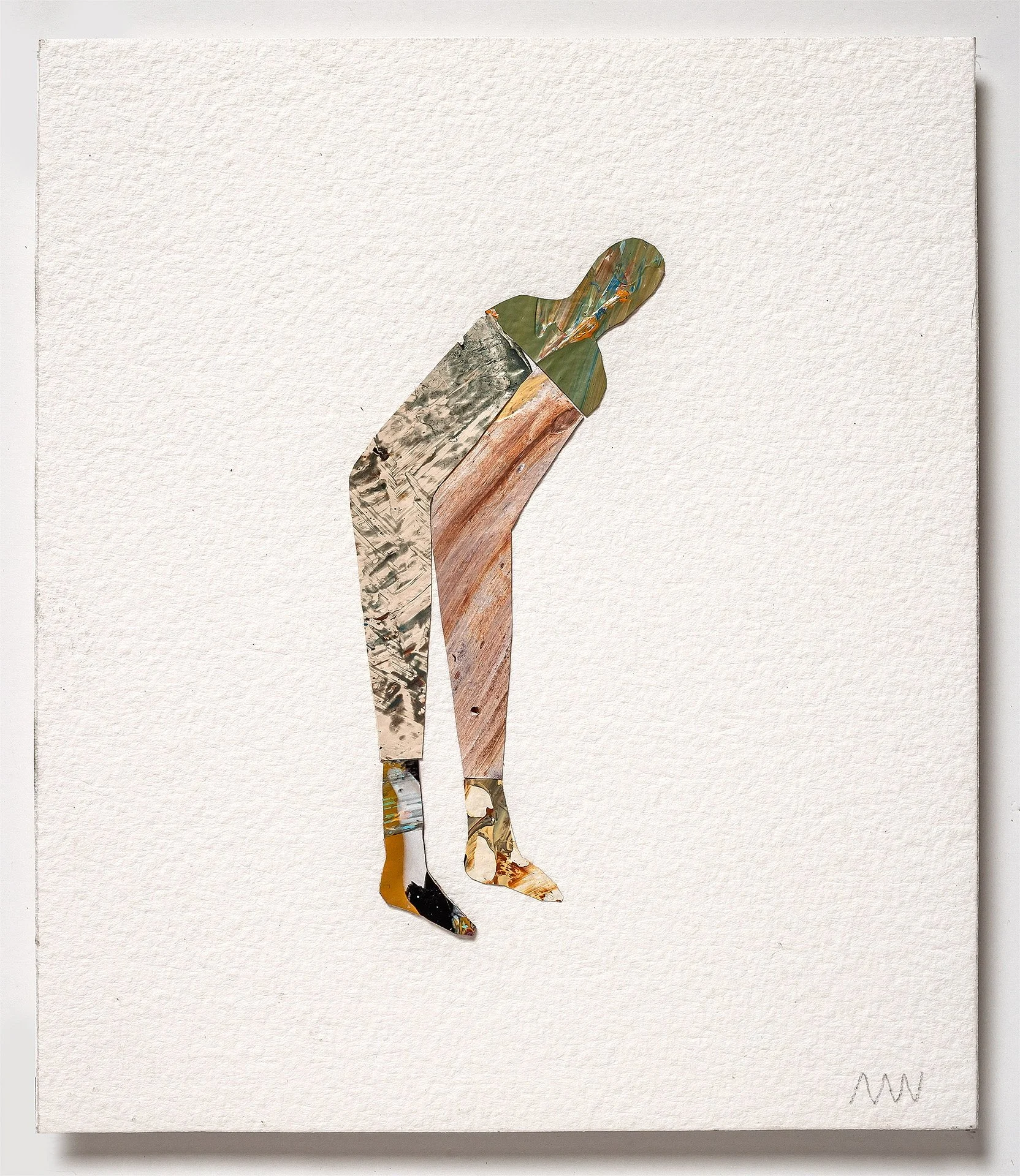 M Westervelt look down acrylic skin on paper 6"x7" .jpg