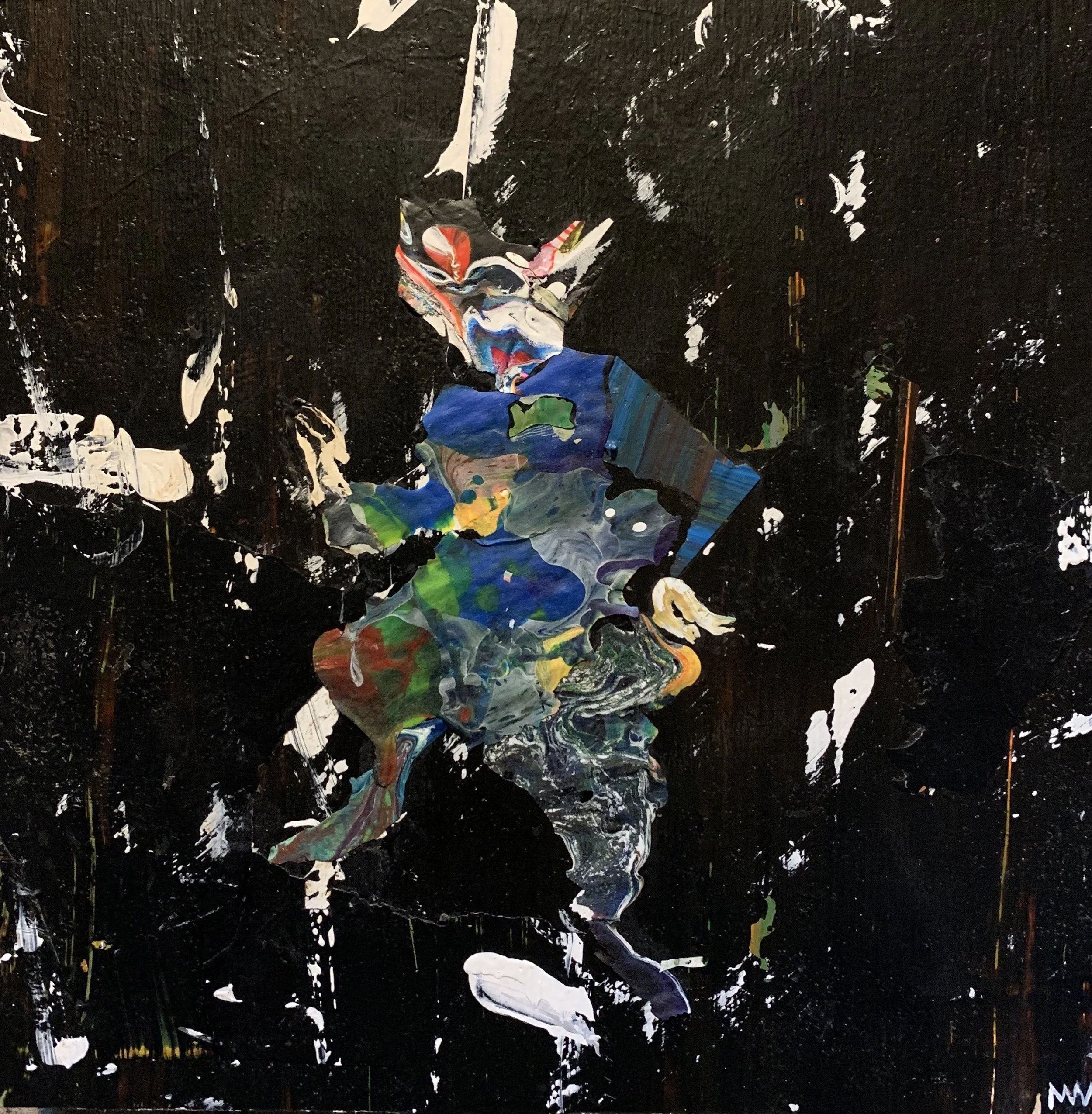 M Westervelt joker acrylic skin on wood panel 8"x8".jpeg