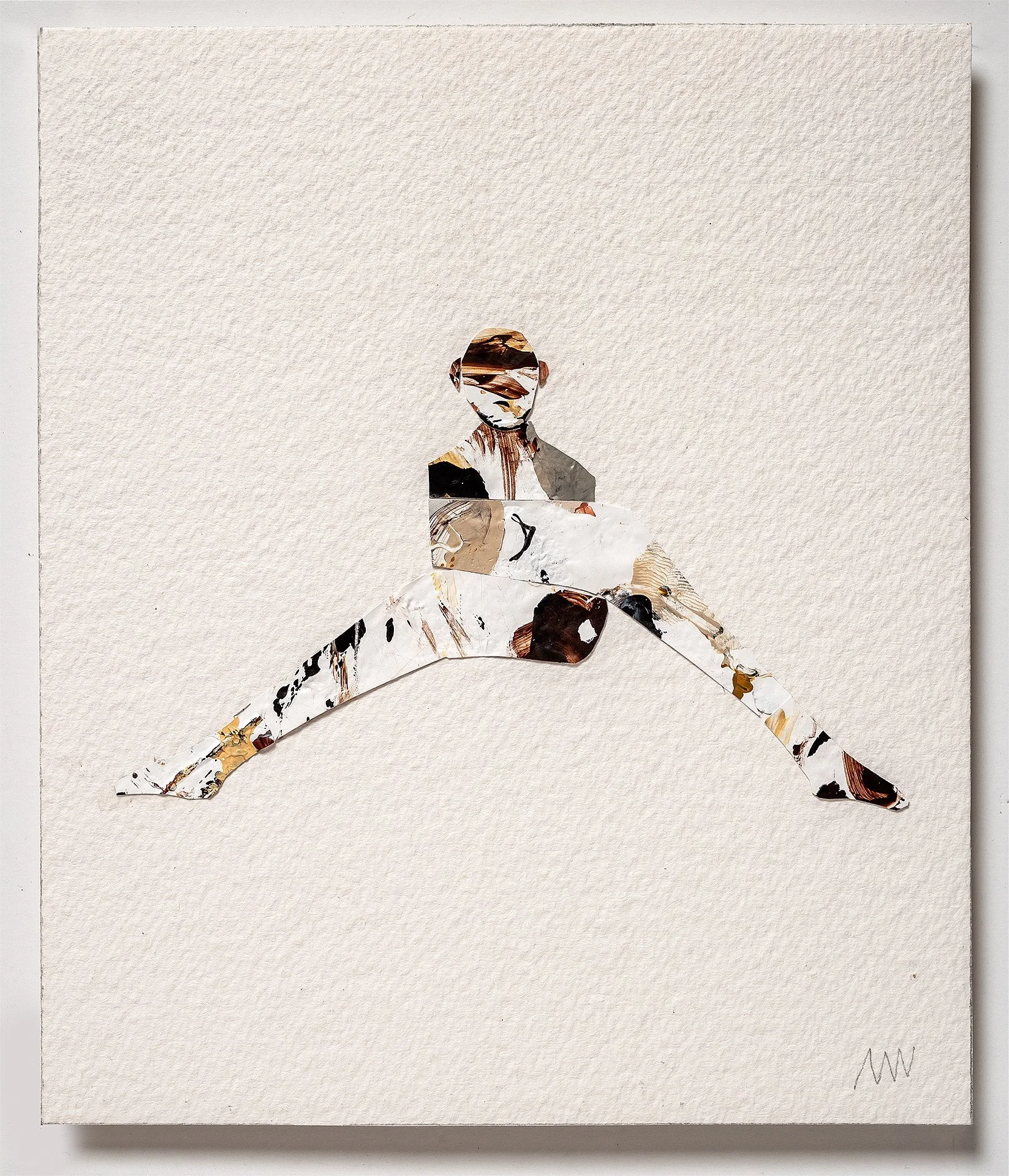 M Westervelt side saddle acrylic skin on paper 6"x7" .jpg