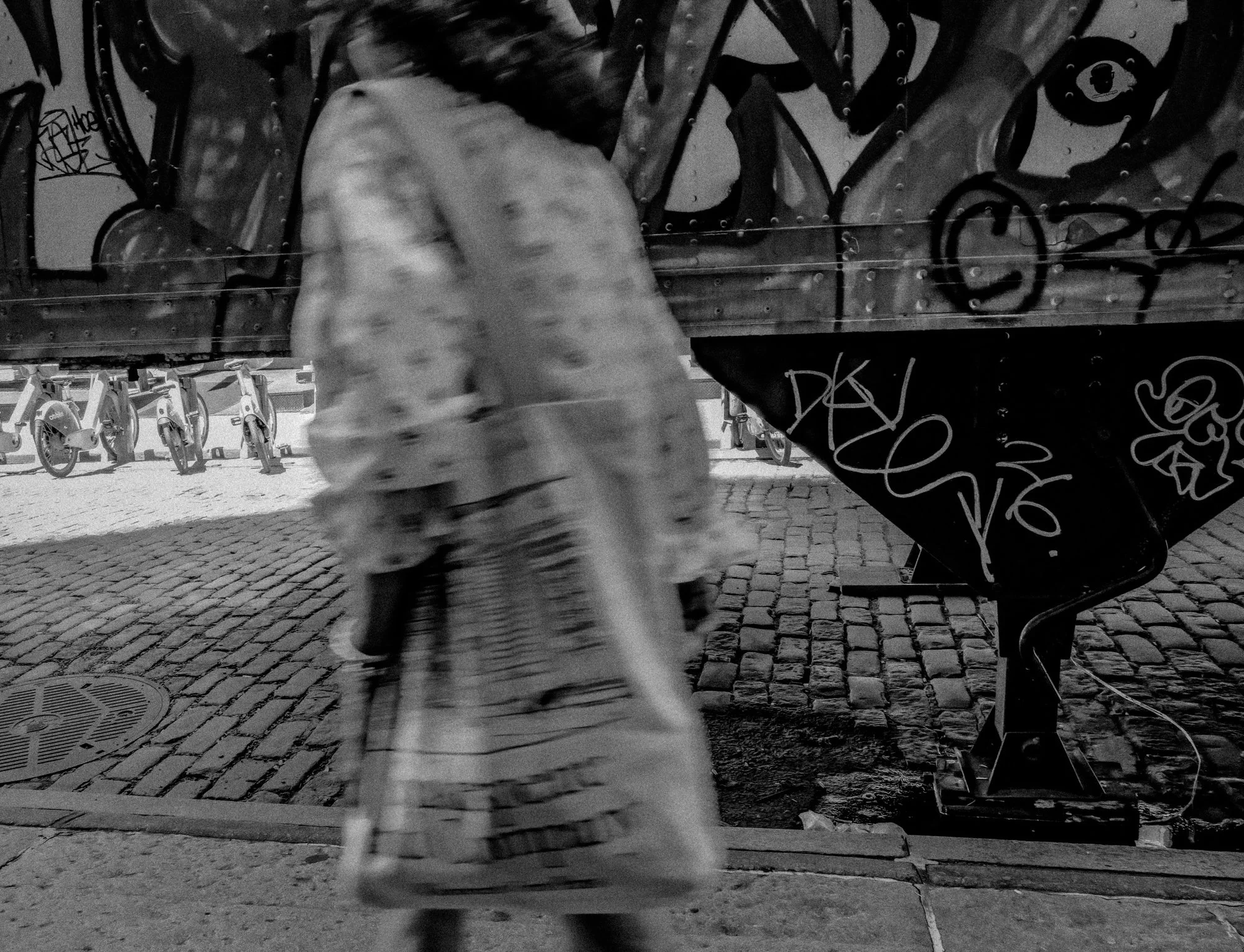 Soho Graffitti Truck and Woman #2.jpg
