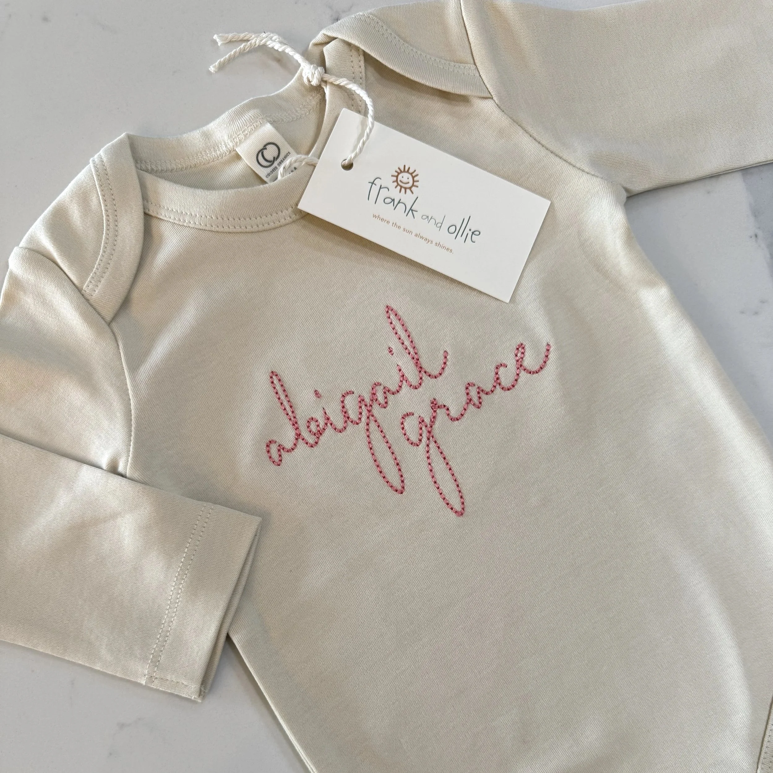Personalized Baby Bodysuit