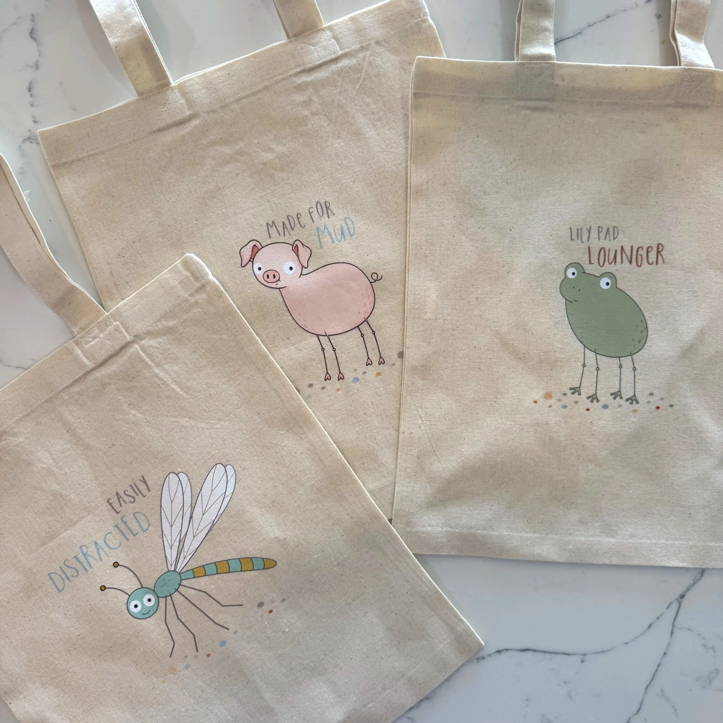 Original Illustration Tote Bag
