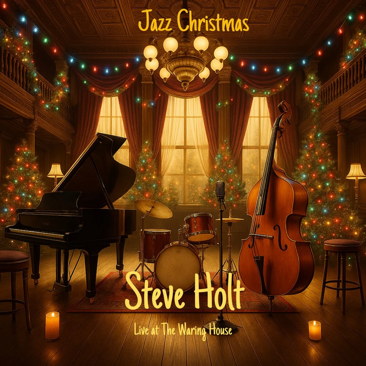 Jazz Christmas — 2025
A warm live trio recording from The Waring House.