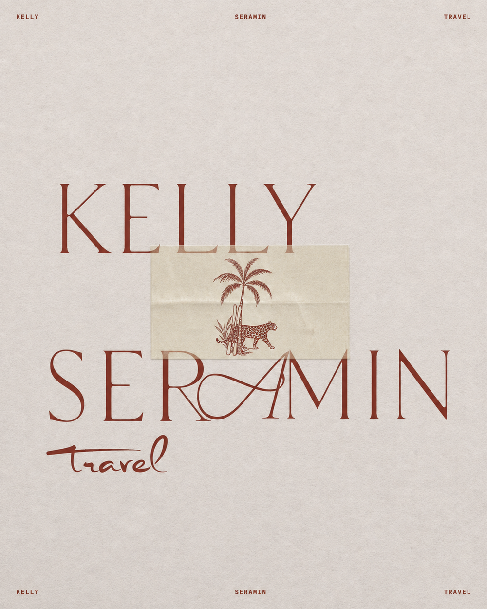 Kelly Seramin Travel branding by Social Design Studios