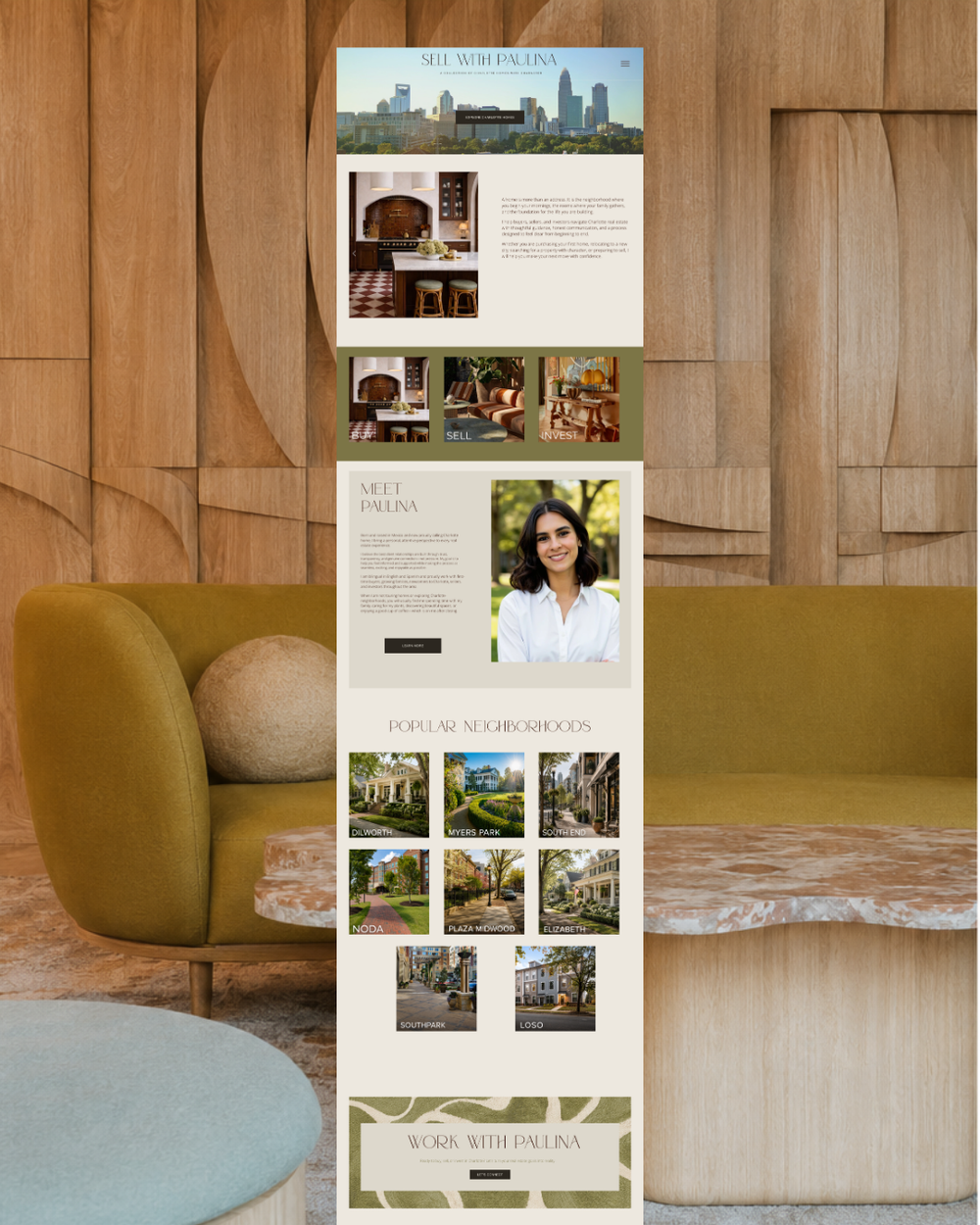 Sell With Paulina branding by Social Design Studios