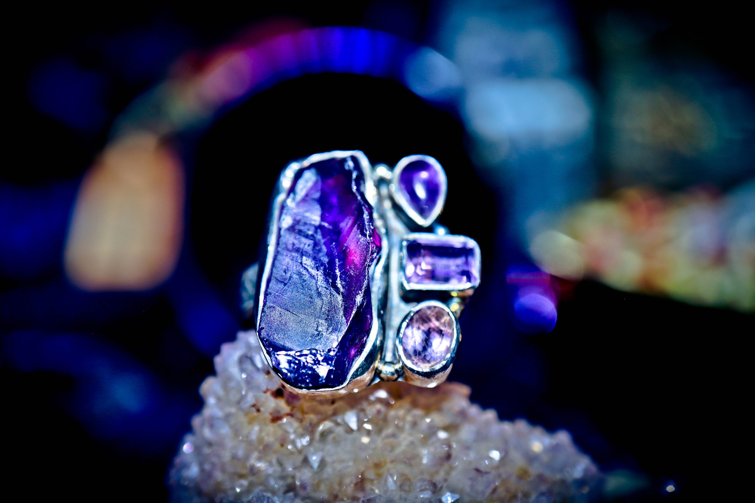Pleiadian Star Seed Cosmic Djinn Ring of Wishes