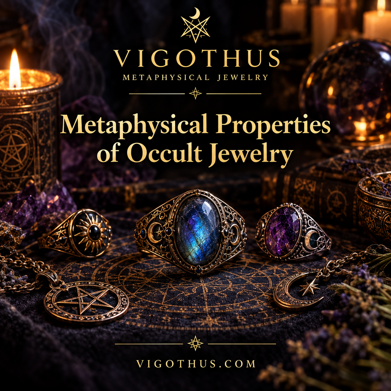 Metaphysical Properties of Occult Gemstone Jewelry