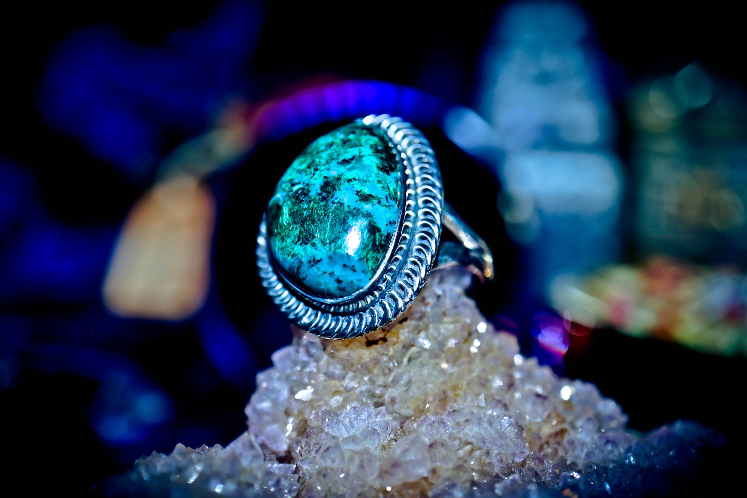 Illuminati 777 Elite Wealth Phoenix Djinn Vortex Ring