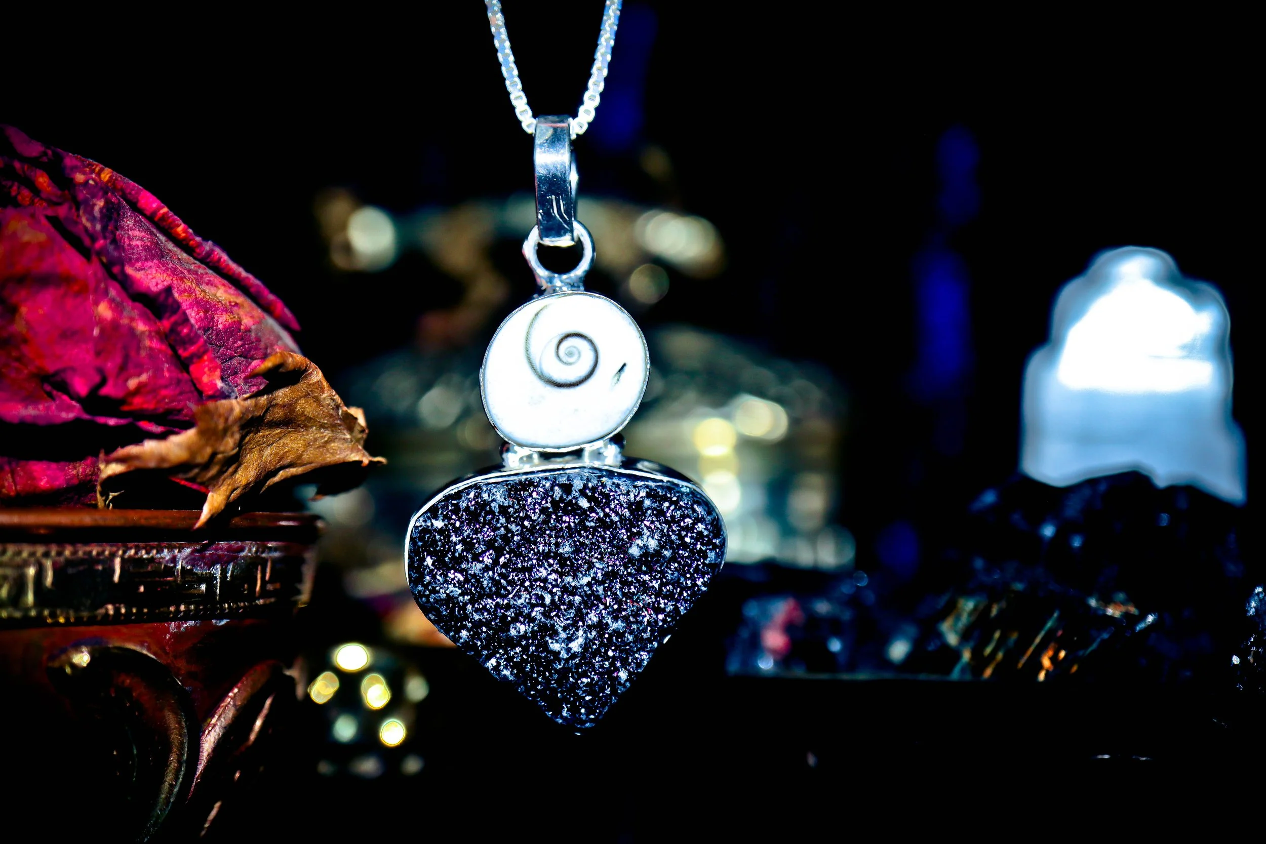 Haunted Galactic Djinn Pleiadian Amulet Spell Jewelry.jpg
