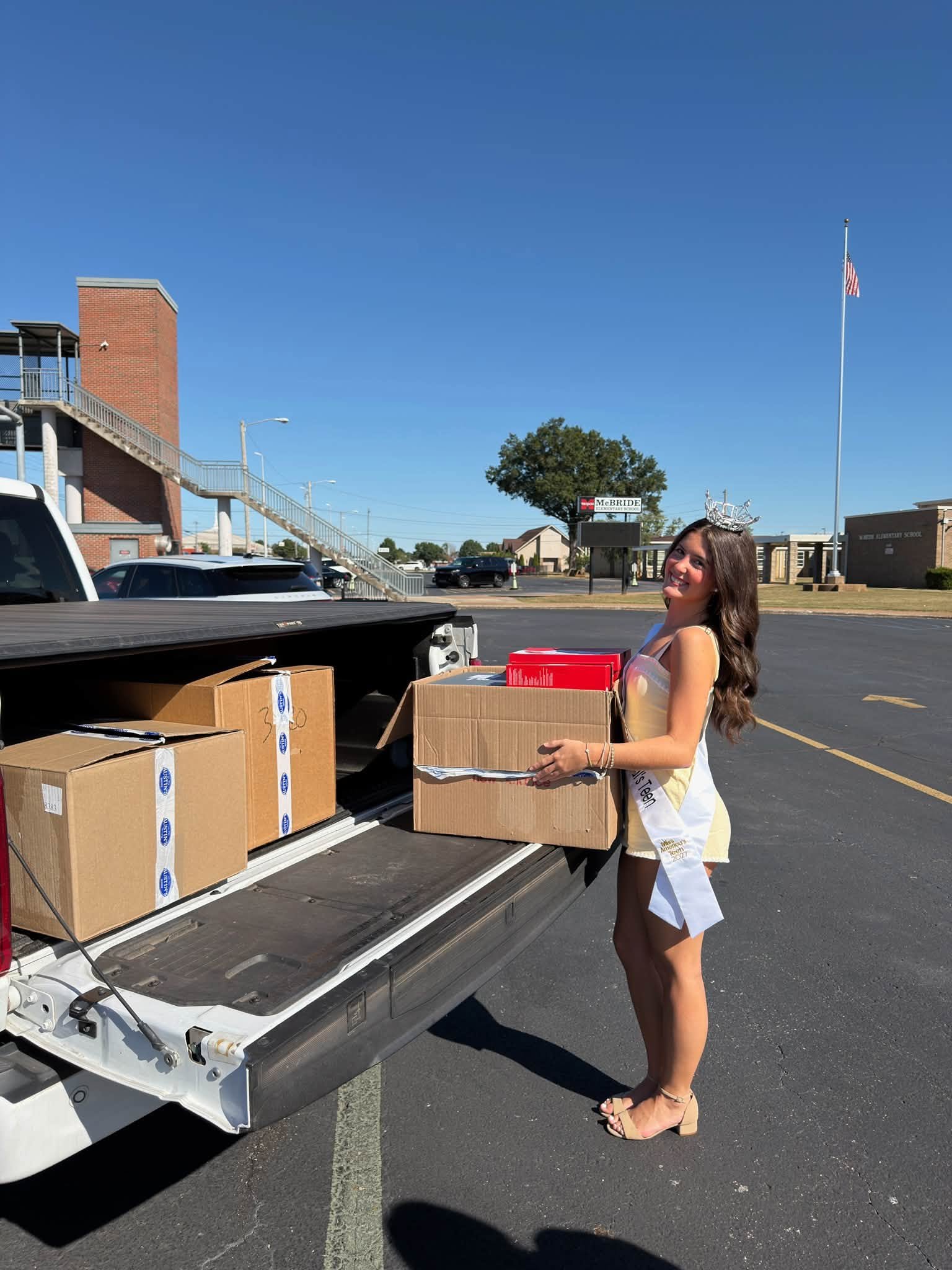 Ella at McBride delivering.jpg