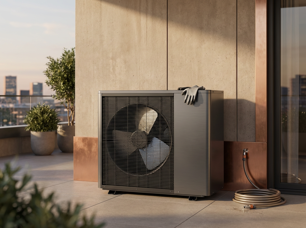Outdoor AC Condenser