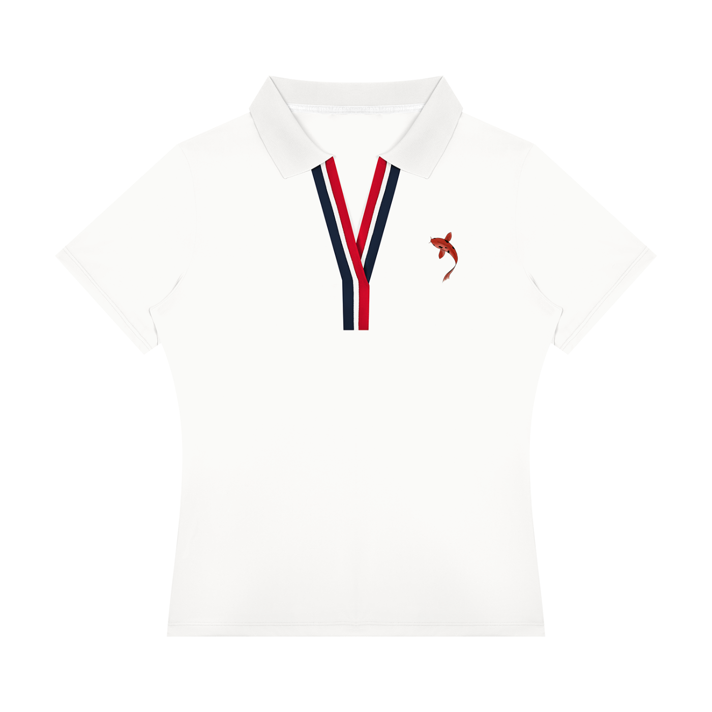 Women’s Color Block Polo Shirt
