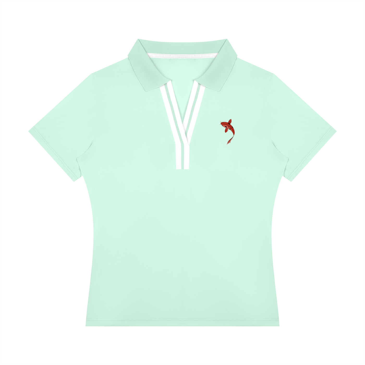 Women’s Color Block Polo Shirt