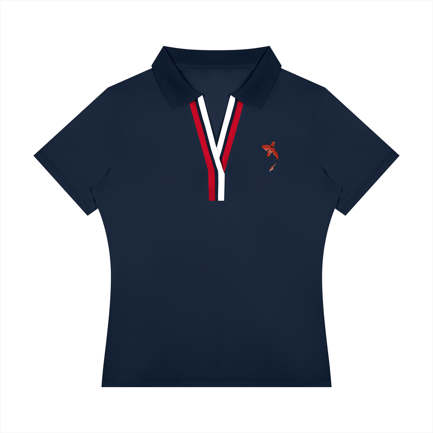 Women’s Color Block Polo Shirt